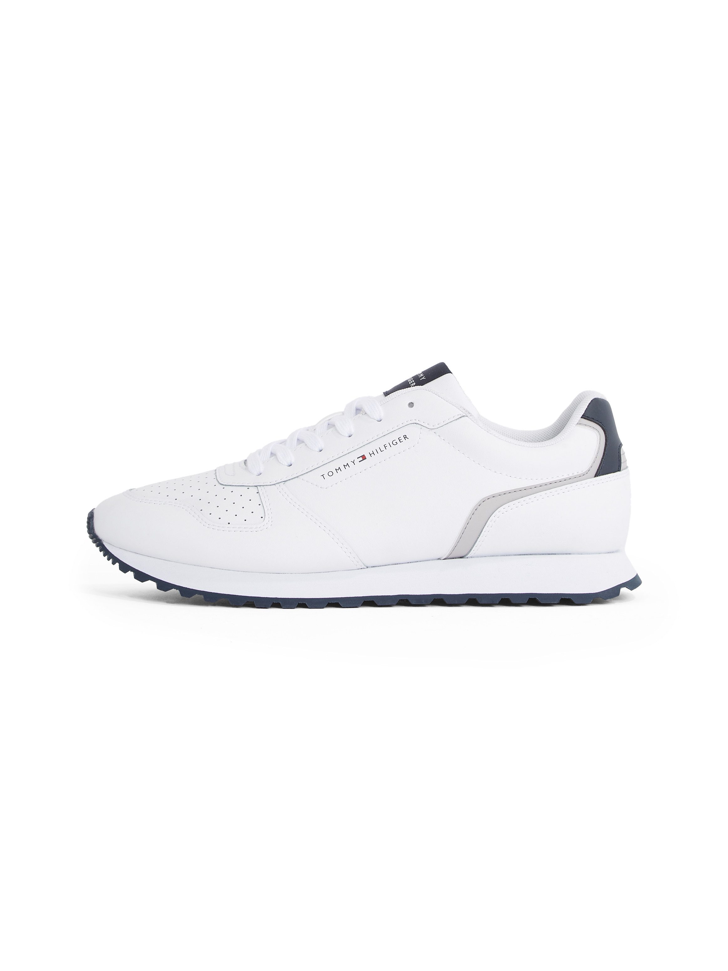 Tommy Hilfiger Plateausneakers NEW RUNNER EVA MIX LTH FLAG , vrijetijdsschoen, lage schoen, veterschoen met logo-opdruk