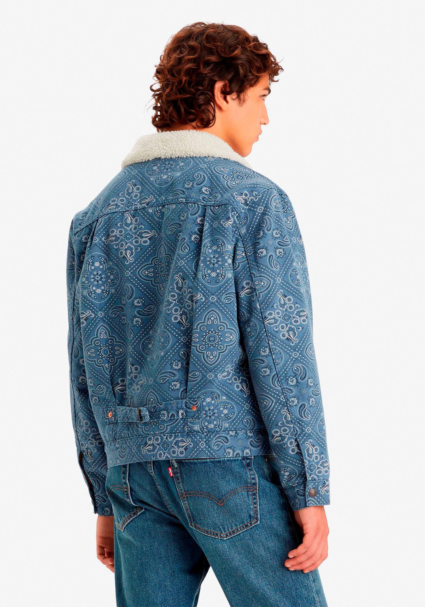 Levi's® Jeansjack TYPE 1 SHERPA TRUCKER BLUES