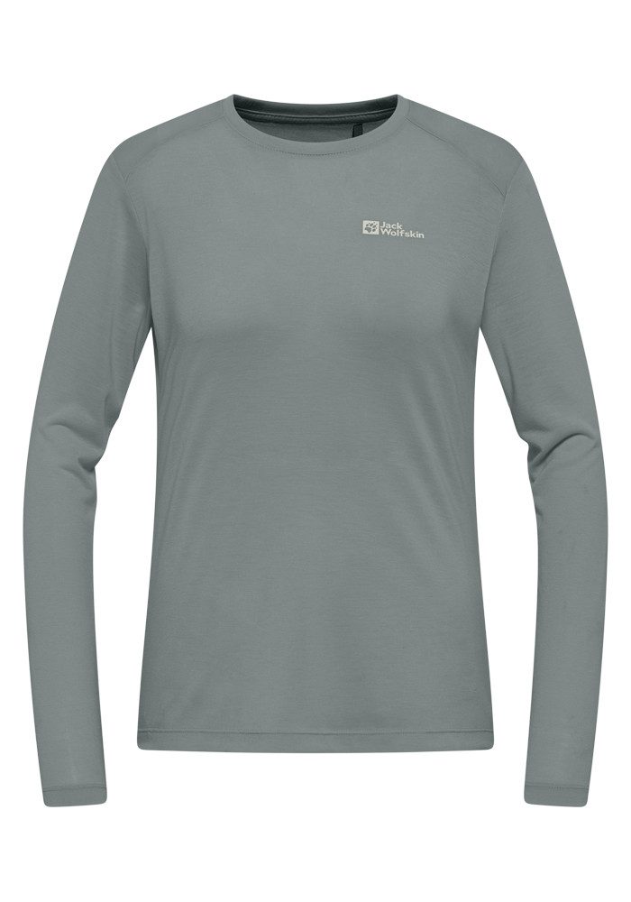 Jack Wolfskin Shirt met lange mouwen VONNAN LS T W