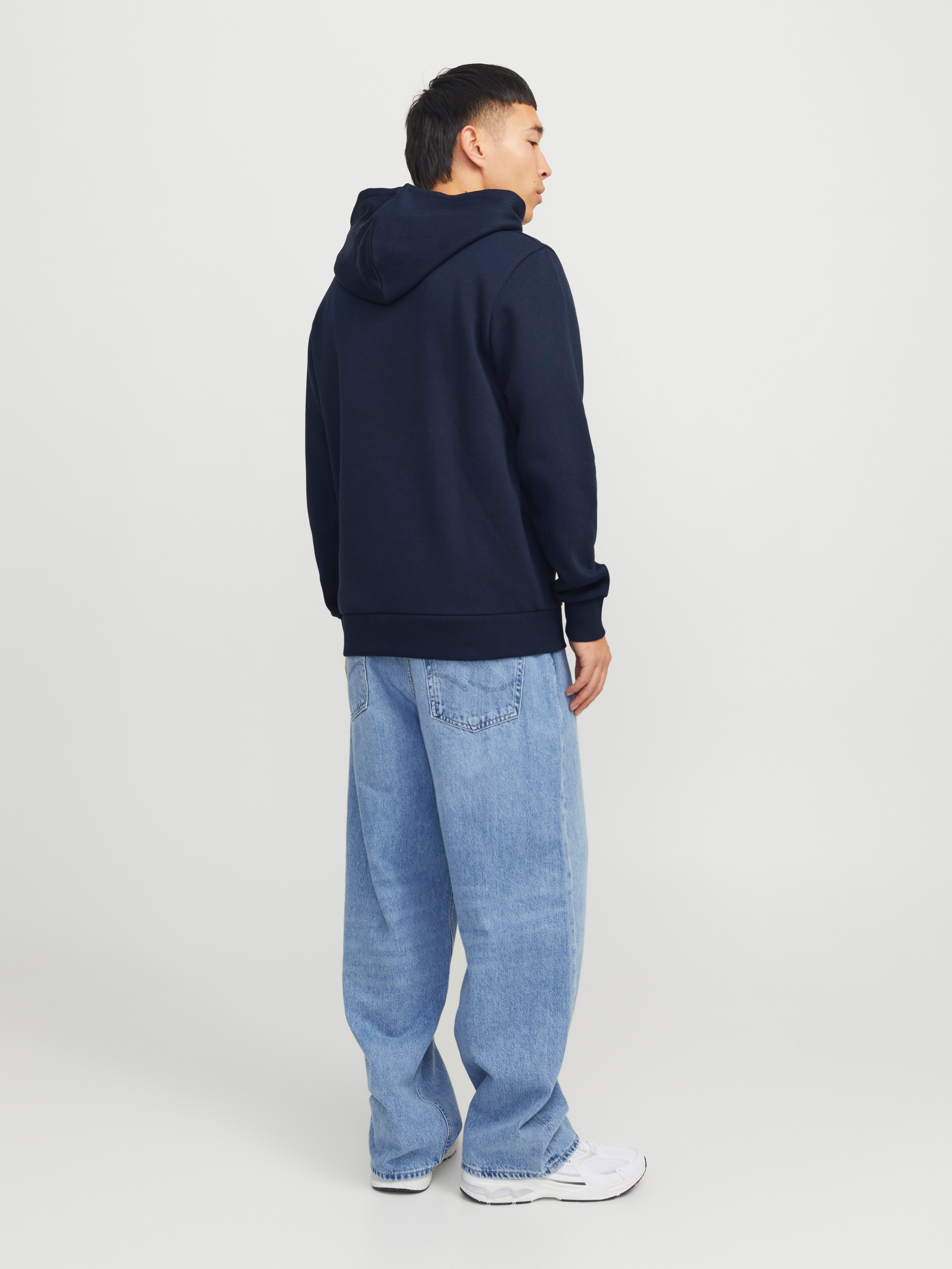 Jack & Jones Hoodie JJELOGO SWEAT HOOD 2 COL 24/25 NOOS