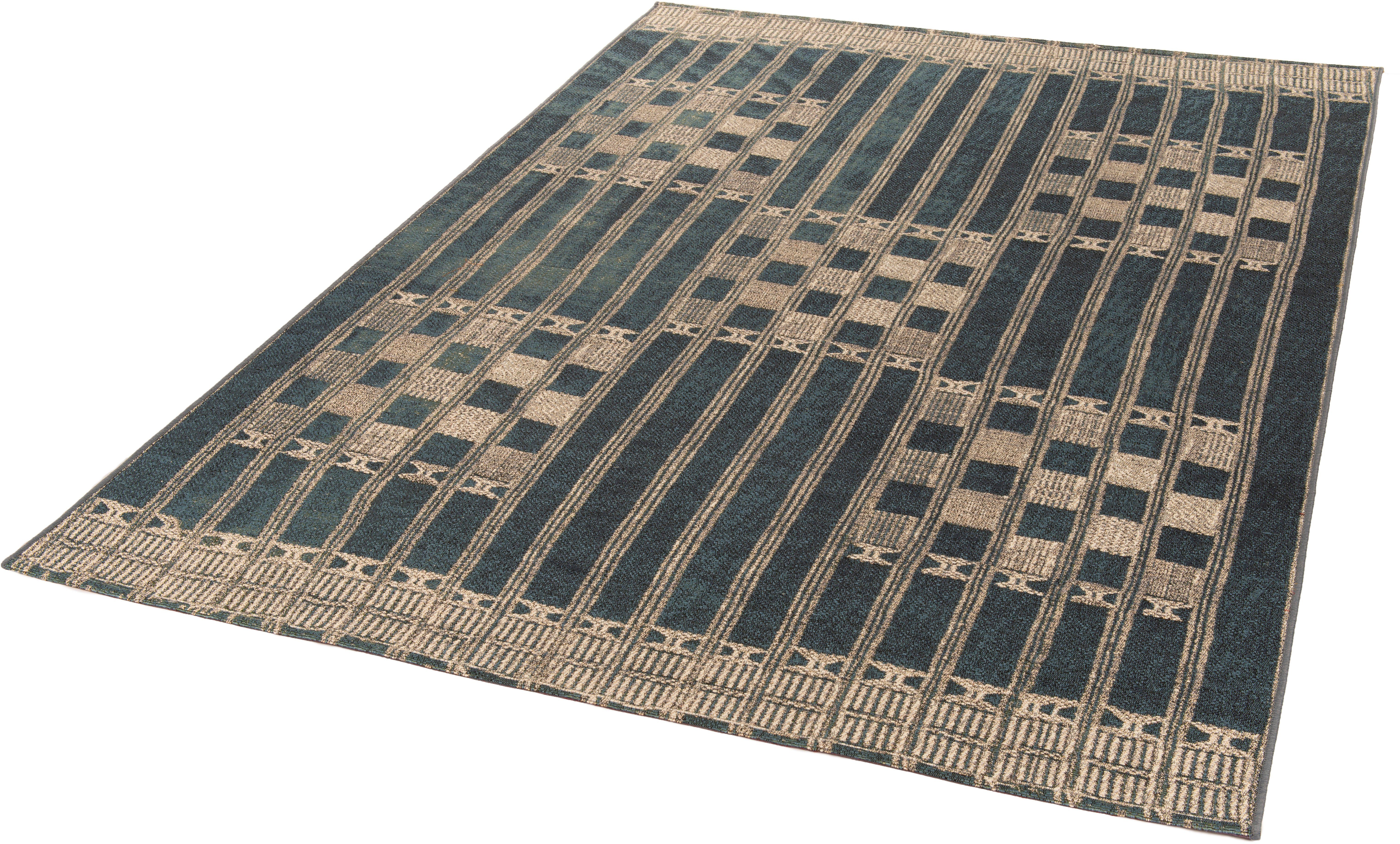 Gino Falcone Vloerkleed Outdoor-Africa 39 Platweefsel, geschikt voor binnen en buiten, woonkamer