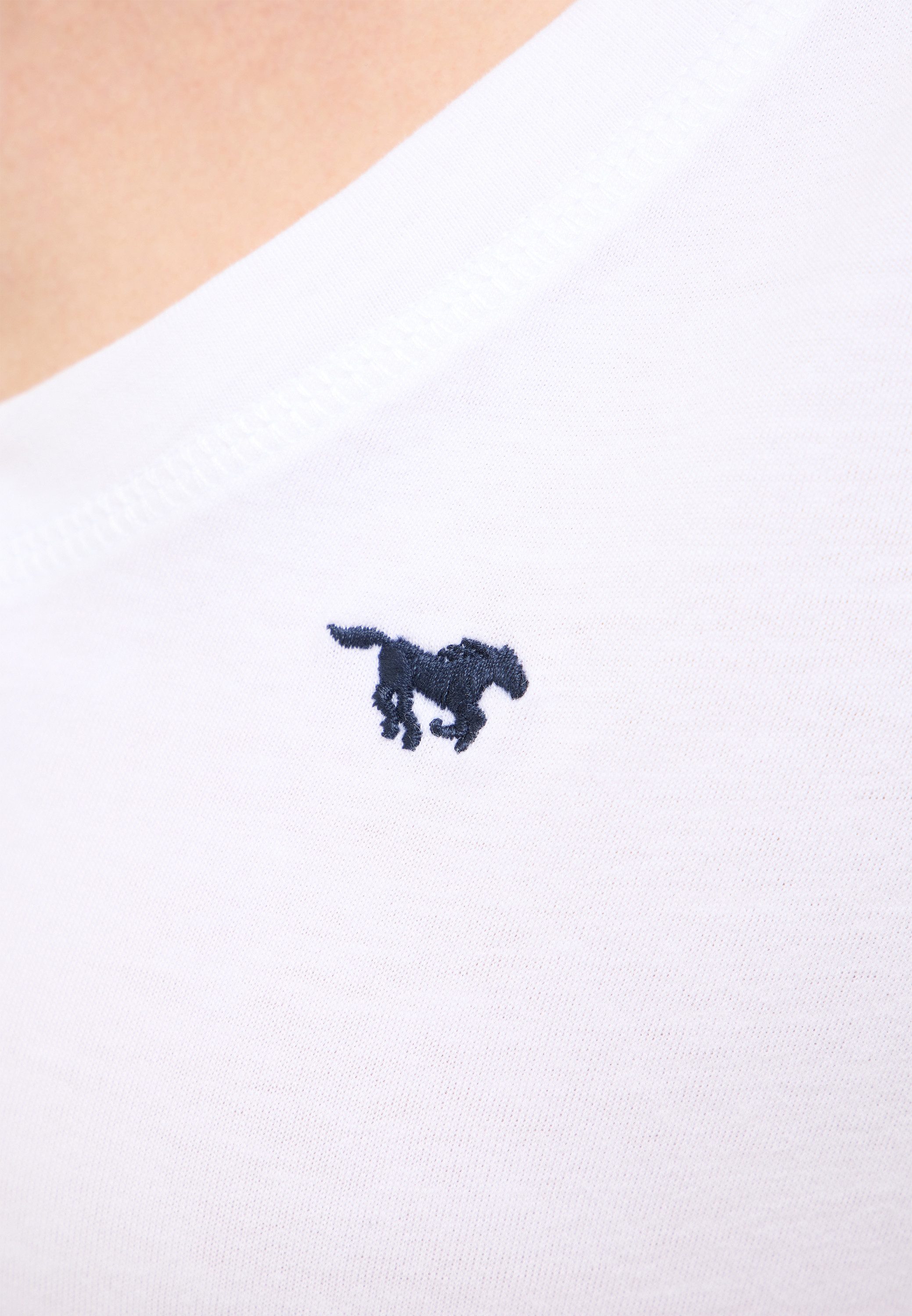 MUSTANG Shirt met korte mouwen Dames Style Beverly