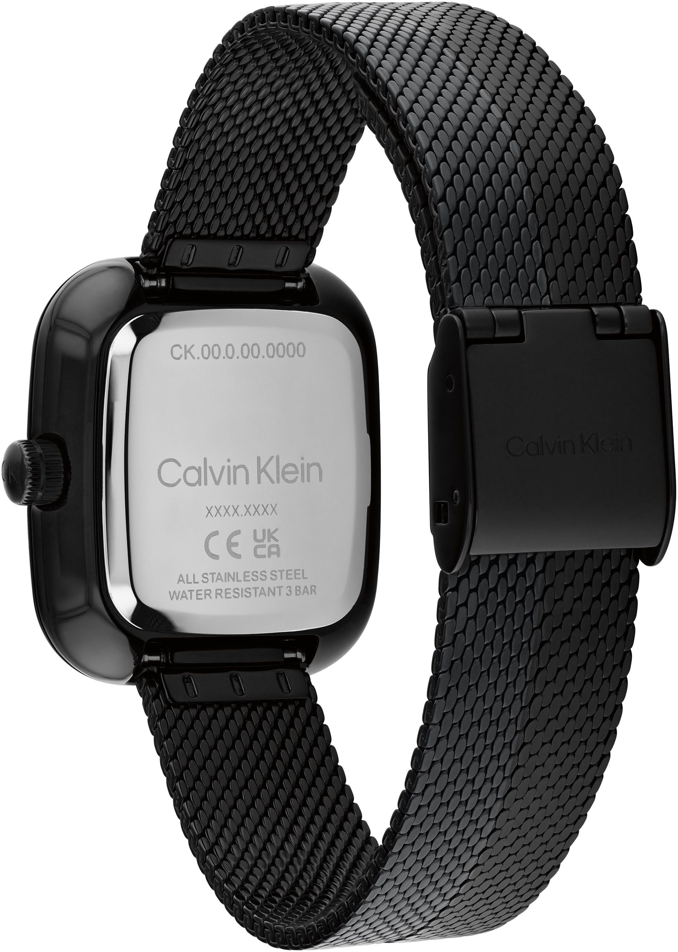 Calvin Klein Kwartshorloge CK Adore Horloge, dameshorloge, stalen band, analoog