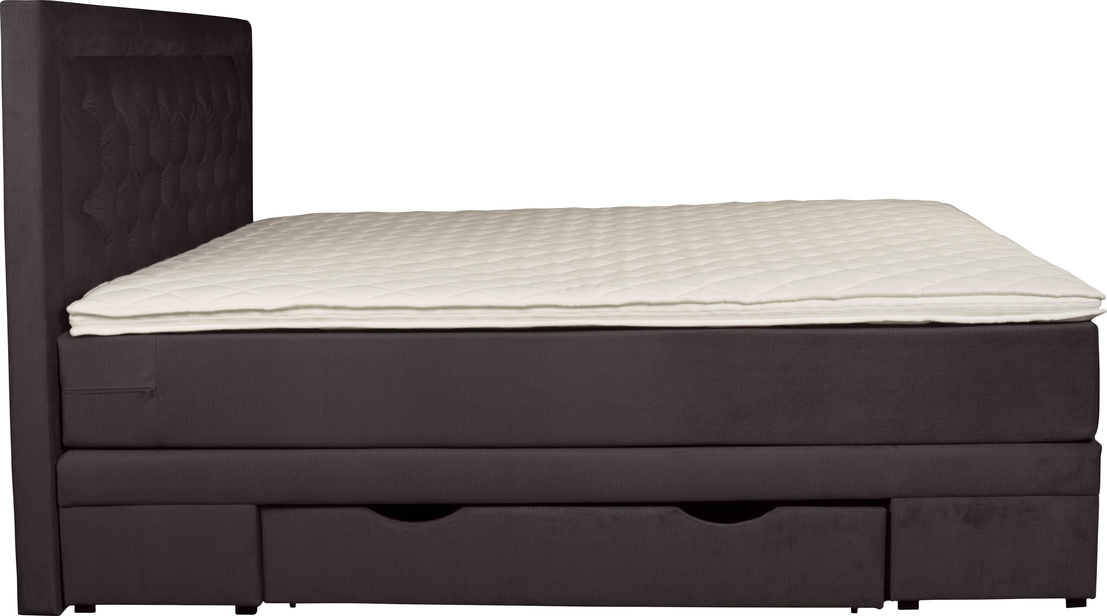 Leonique Boxspring Julien met pocketveringsmatras