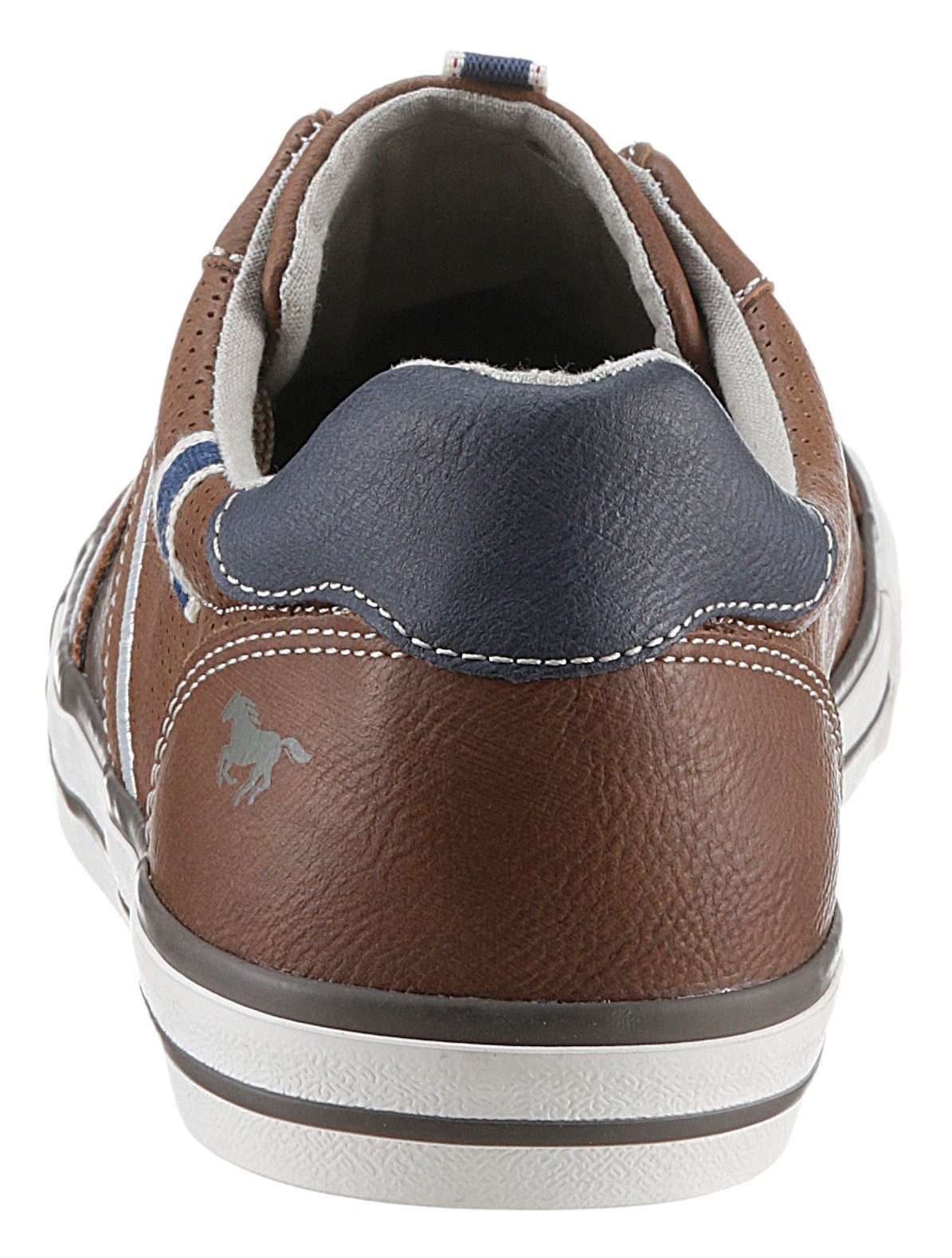 Mustang Shoes Sneakers met contrasterende details, vrijetijdsschoen, lage schoen, veterschoen