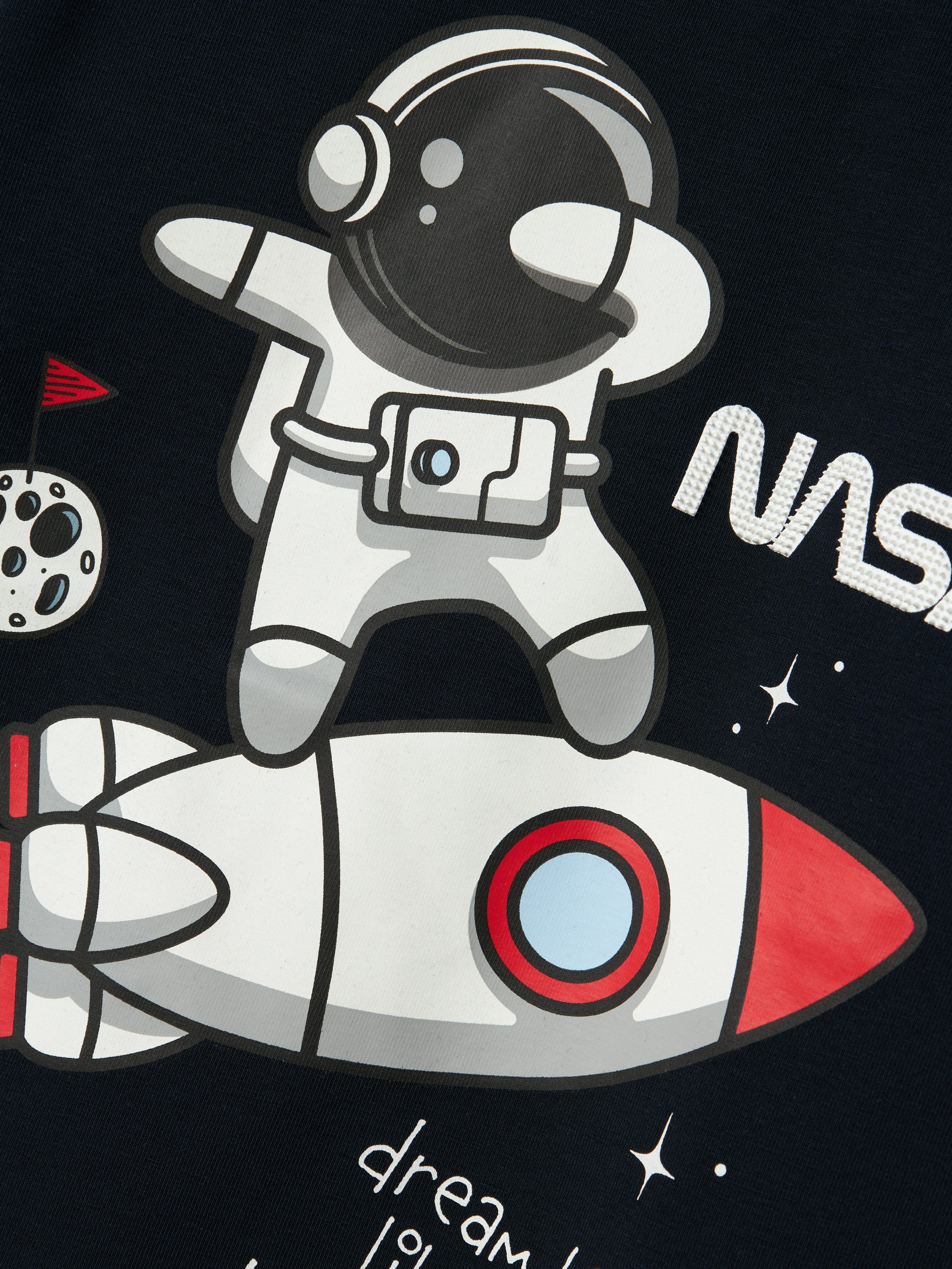 Name It Shirt met lange mouwen NMMDALUM NASA LS NREG TOP NAS