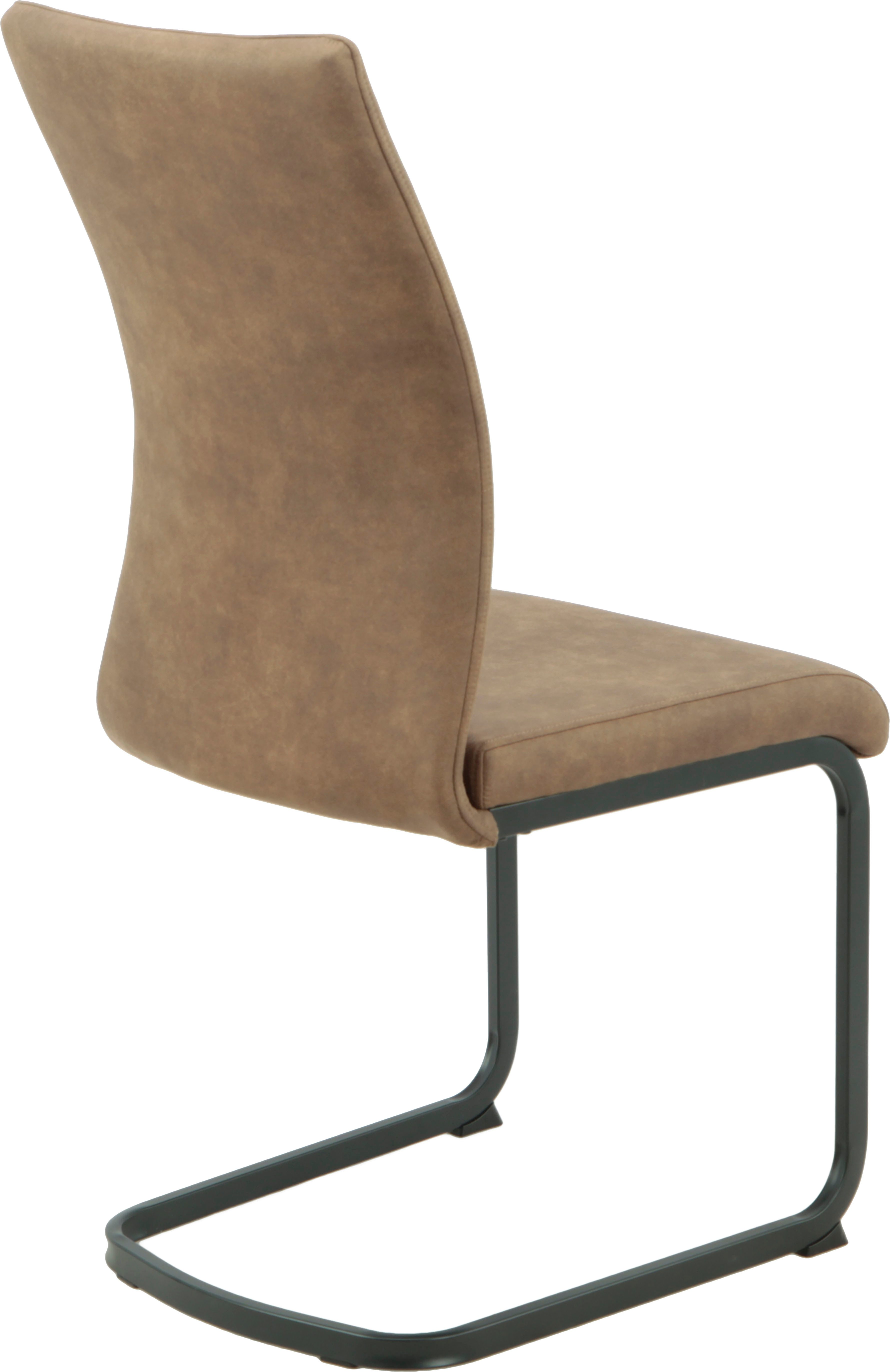HELA Eethoek Spree Eettafel 140x90 cm met dikke rand, microvezel bekleding(4-delig)