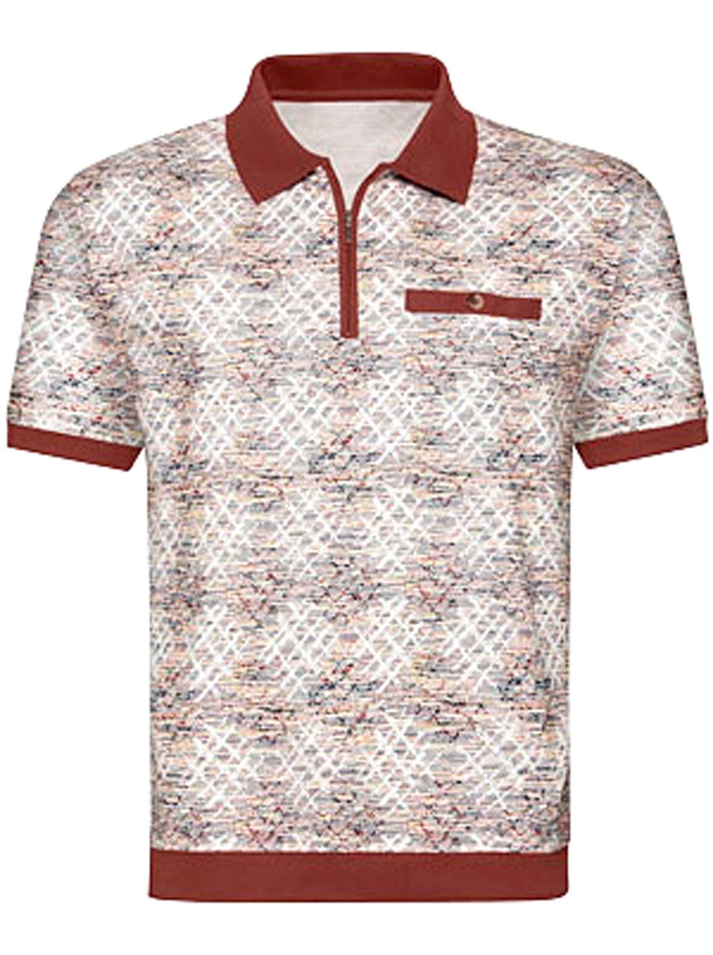 Marco Donati Poloshirt met korte mouwen (1-delig)