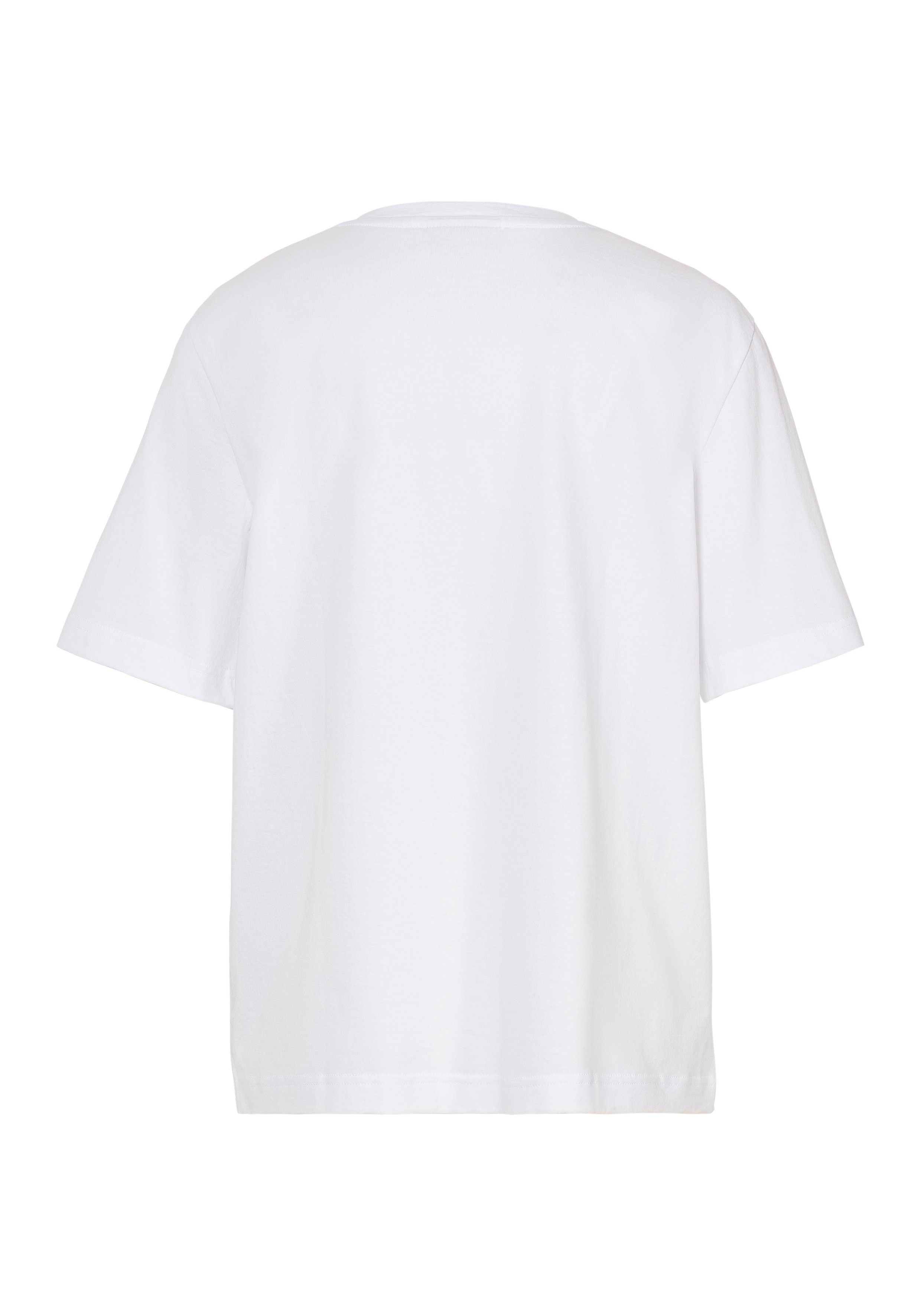 Lacoste T-shirt met -logo op borsthoogte