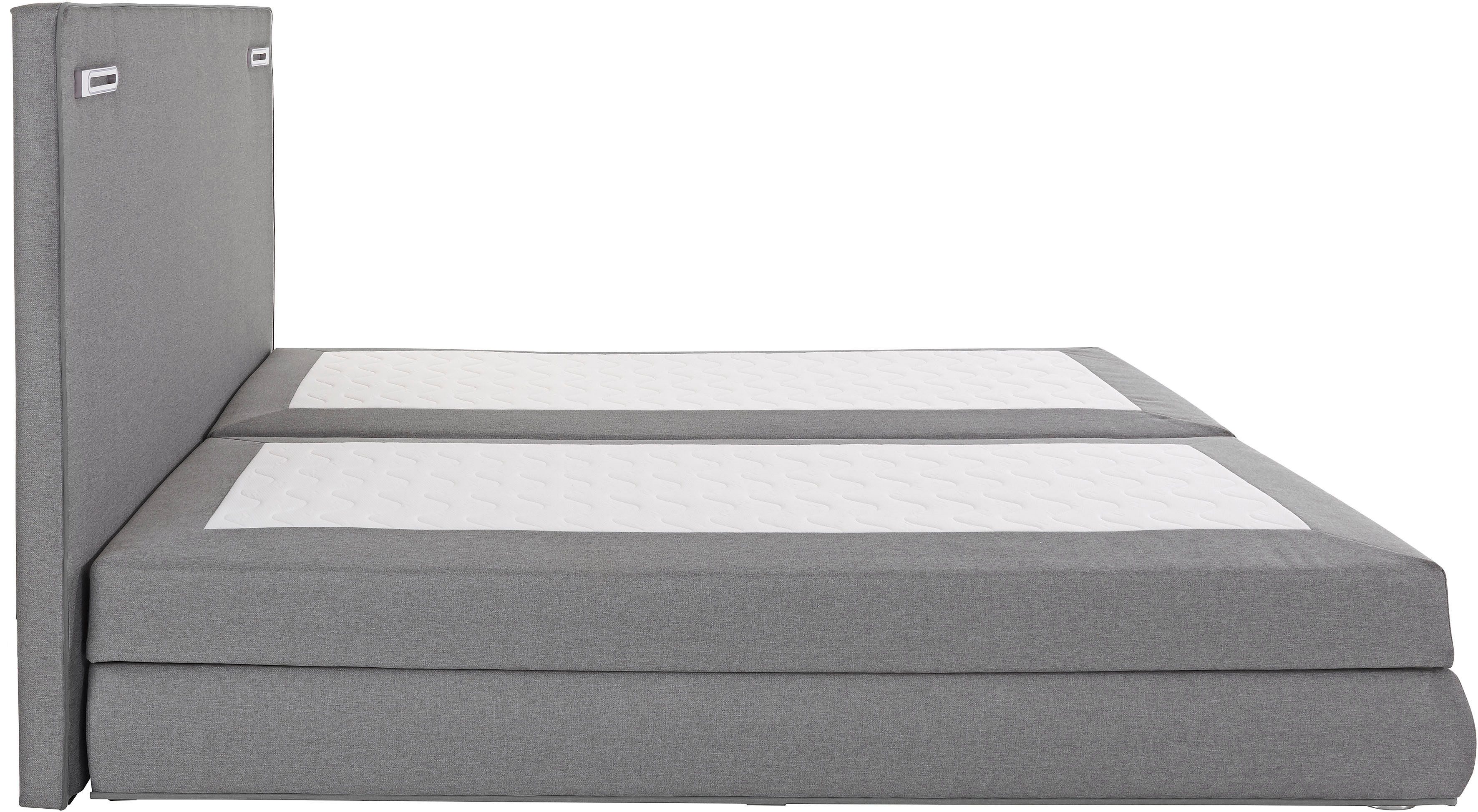 COLLECTION AB Boxspring Ninoni incl. bedlade, topper en optioneel met led-verlichting