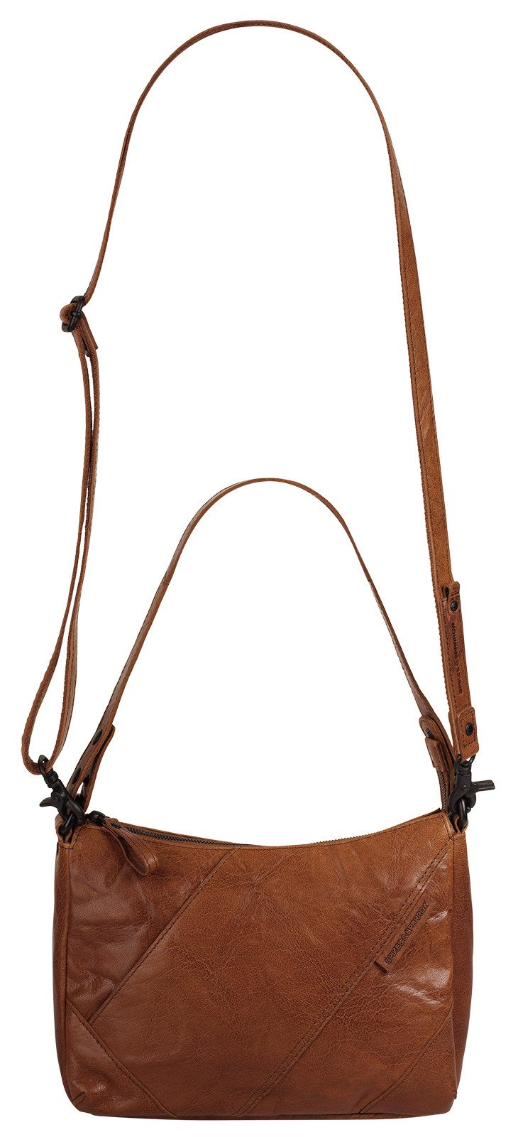 Spikes & Sparrow Schoudertas echt leder