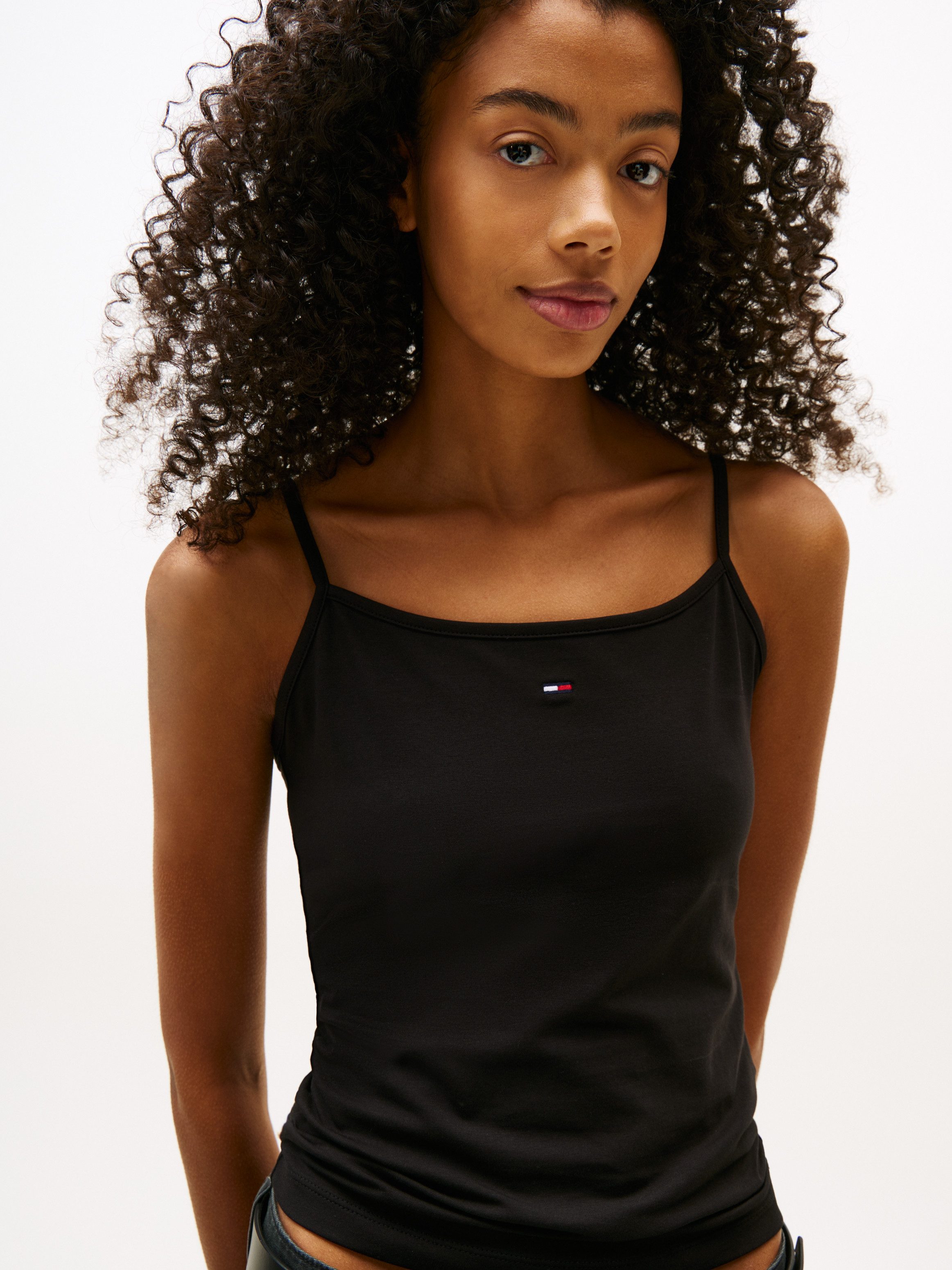 TOMMY JEANS Top met spaghettibandjes TJW ESSENTIAL STRAP TOP EXT