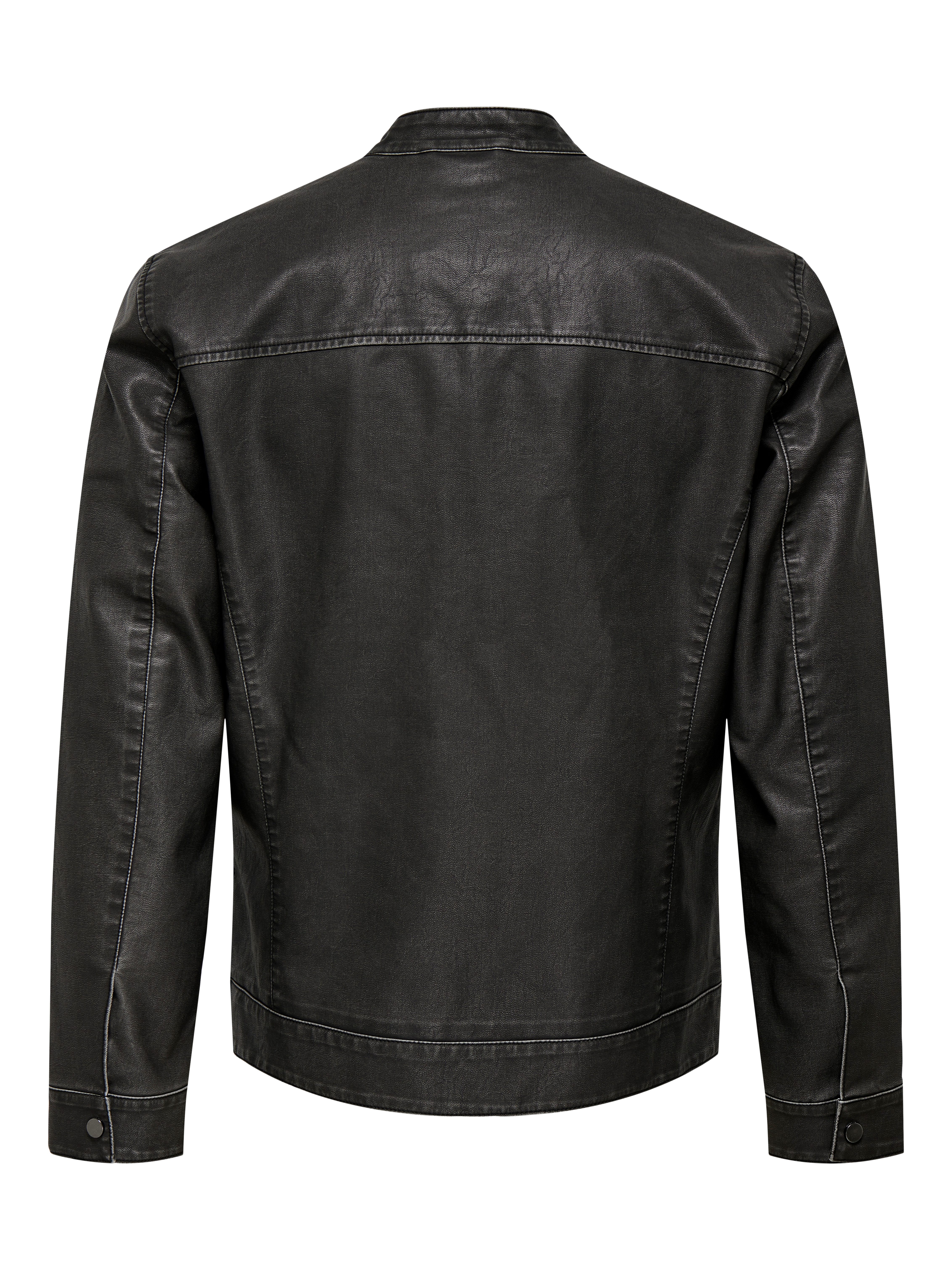 ONLY & SONS Bikerjack MIKE PU RACER JACKET