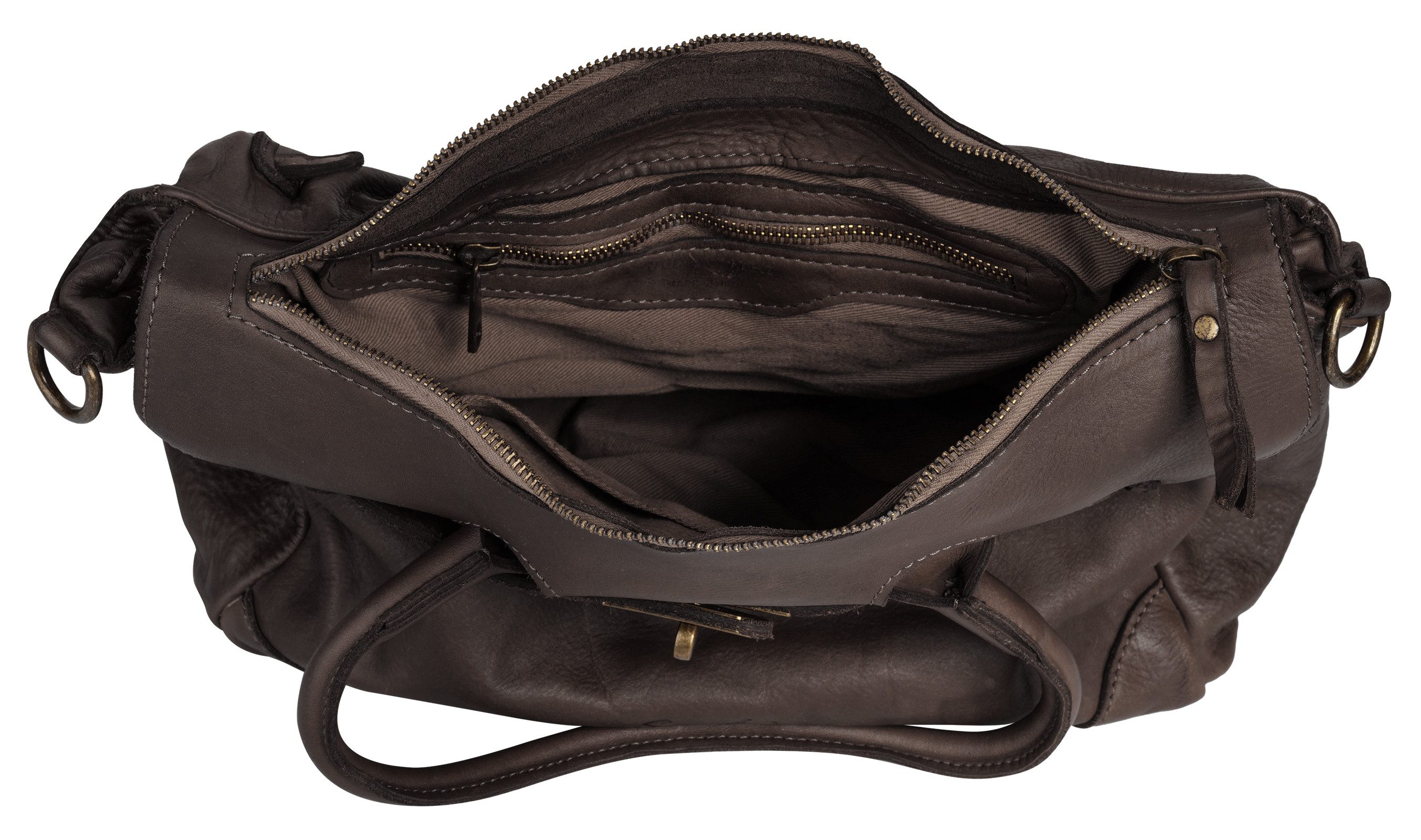 Samantha Look Shopper echt leer, made in italy
