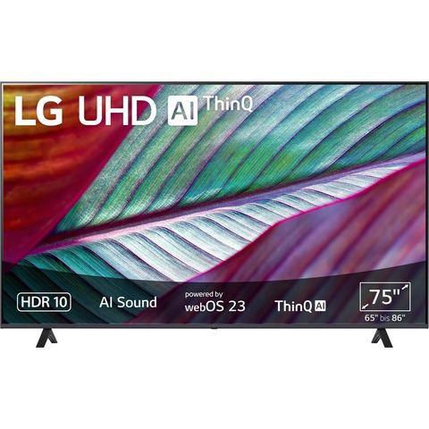 LG Electronics UHD TV 7800 LCD-TV 190 cm 75 inch Energielabel F (A G) CI+*, DVB-C, DVB-S2, DVB-T2, W