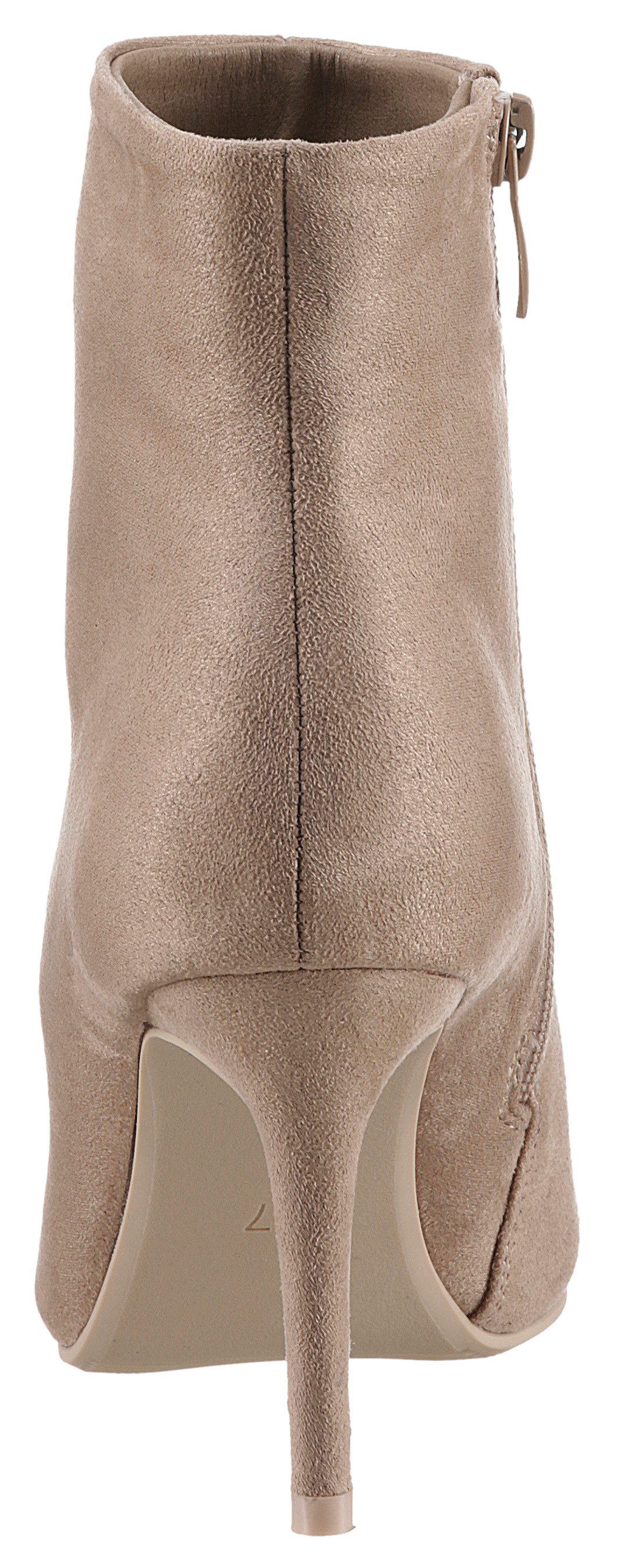 Aniston SHOES Laarsjes ankleboots in spitse vorm - nieuwe collectie