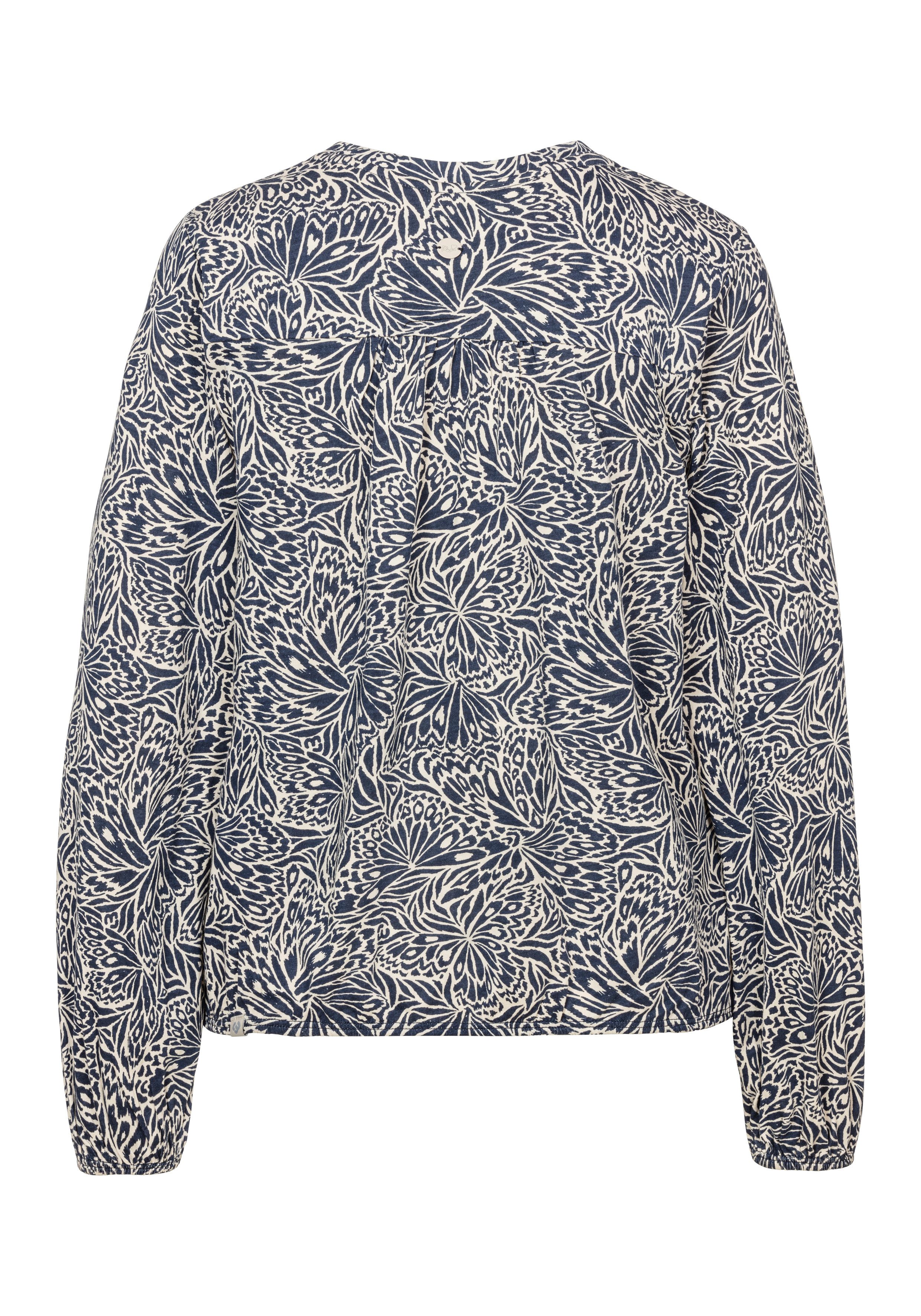 Ragwear Shirt met lange mouwen SANTICA PRINT