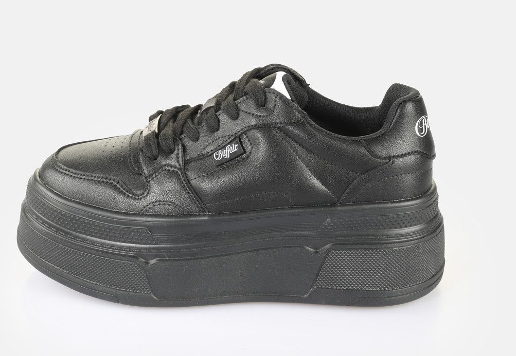 Buffalo Plateausneakers BESU VEGAN Streetwear-sneaker, veterschoen, lage schoen met Memory Foam-binnenzool