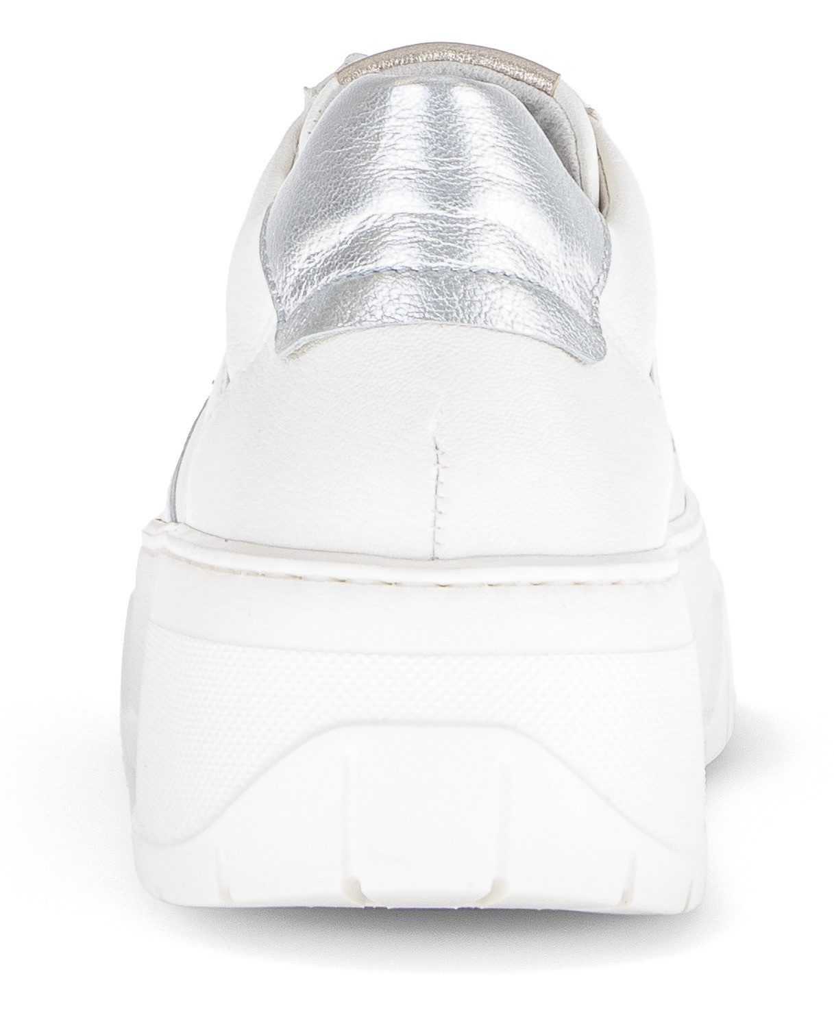 Gabor Plateausneakers , veterschoenen, lage schoen, vrijetijdsschoen, afwerkingen in metallic look
