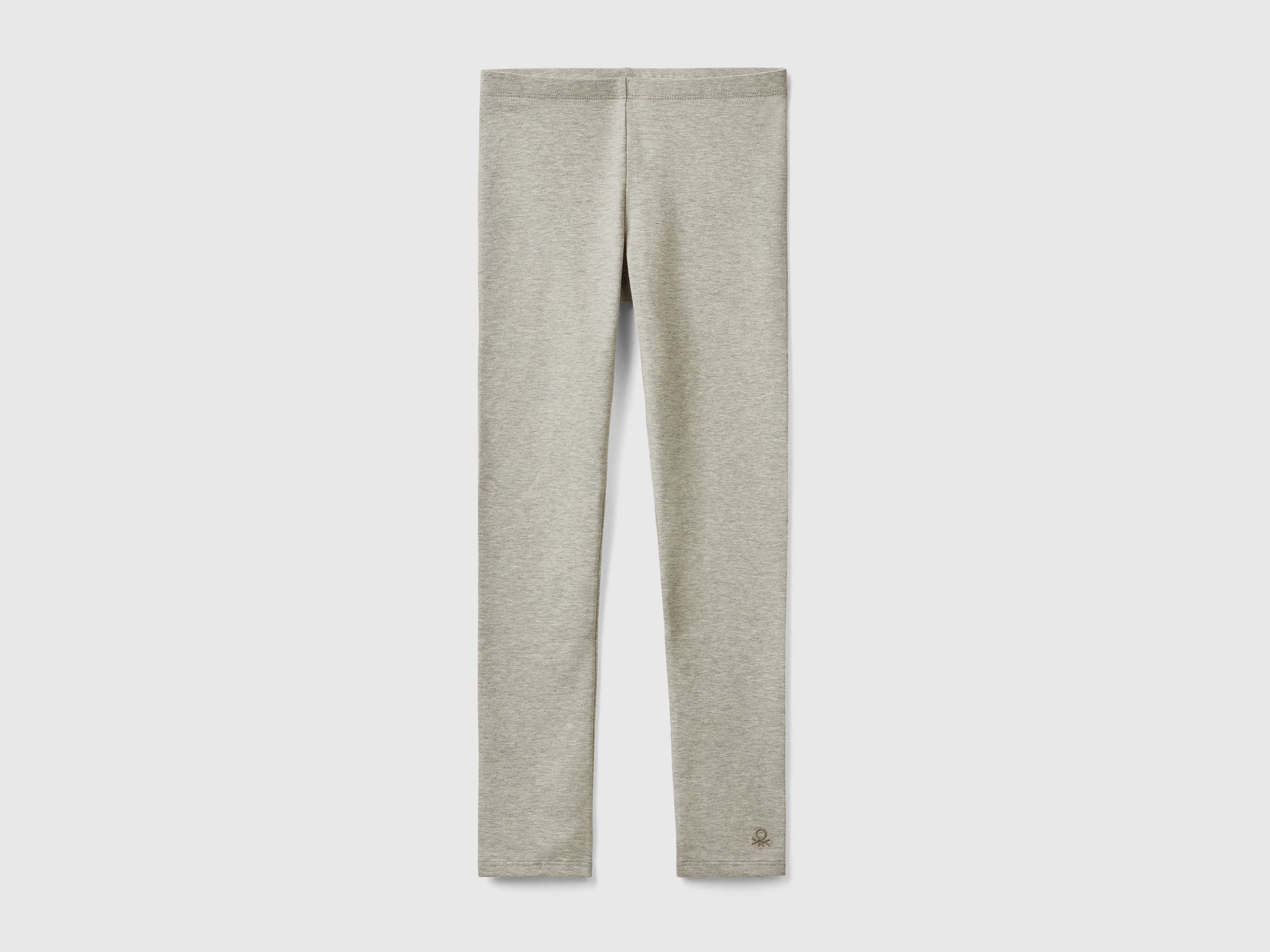 United Colors of Benetton Legging met merkenlabel aan de broekspijpen