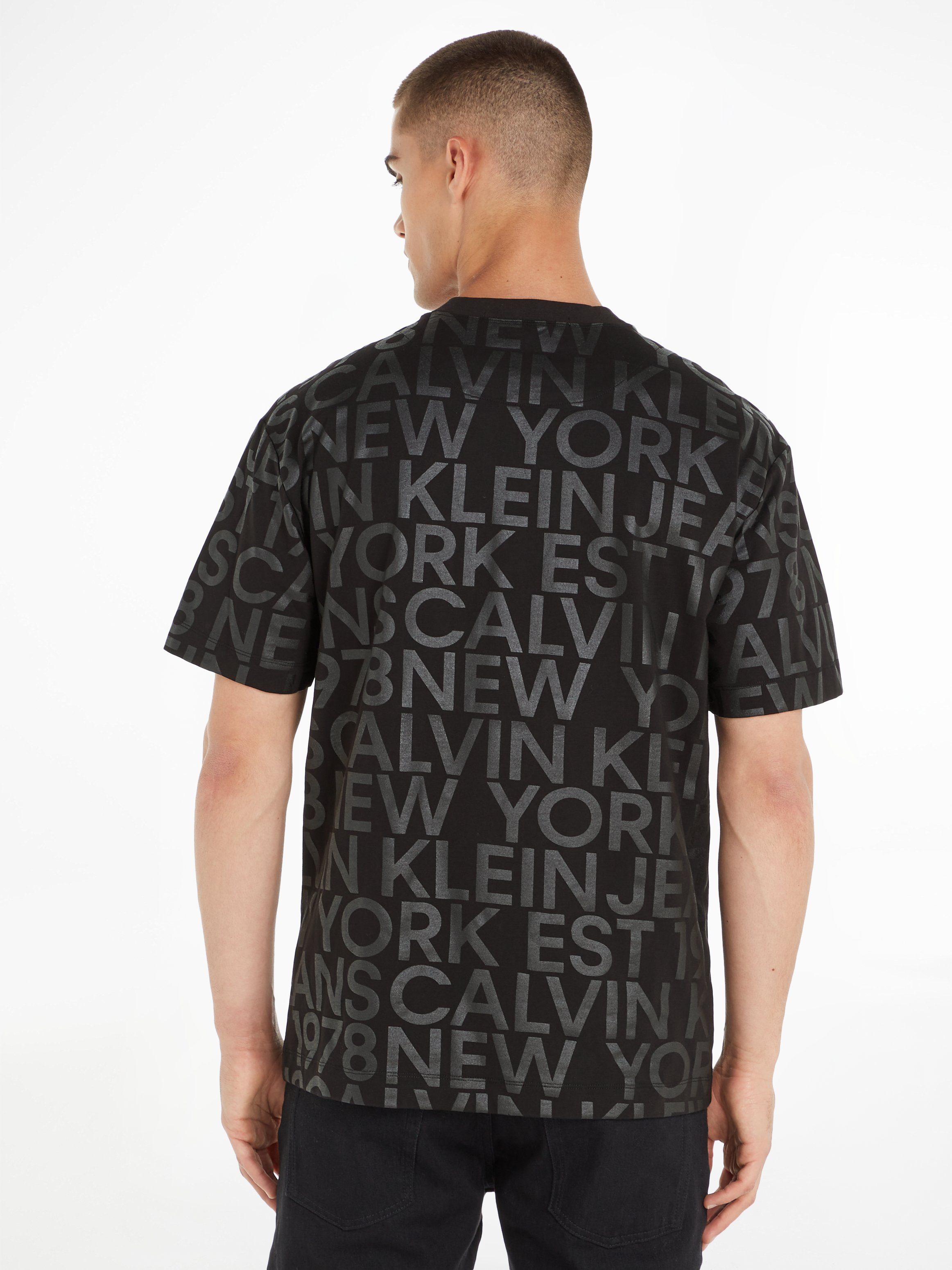Calvin Klein T-shirt LOGO AOP TEE