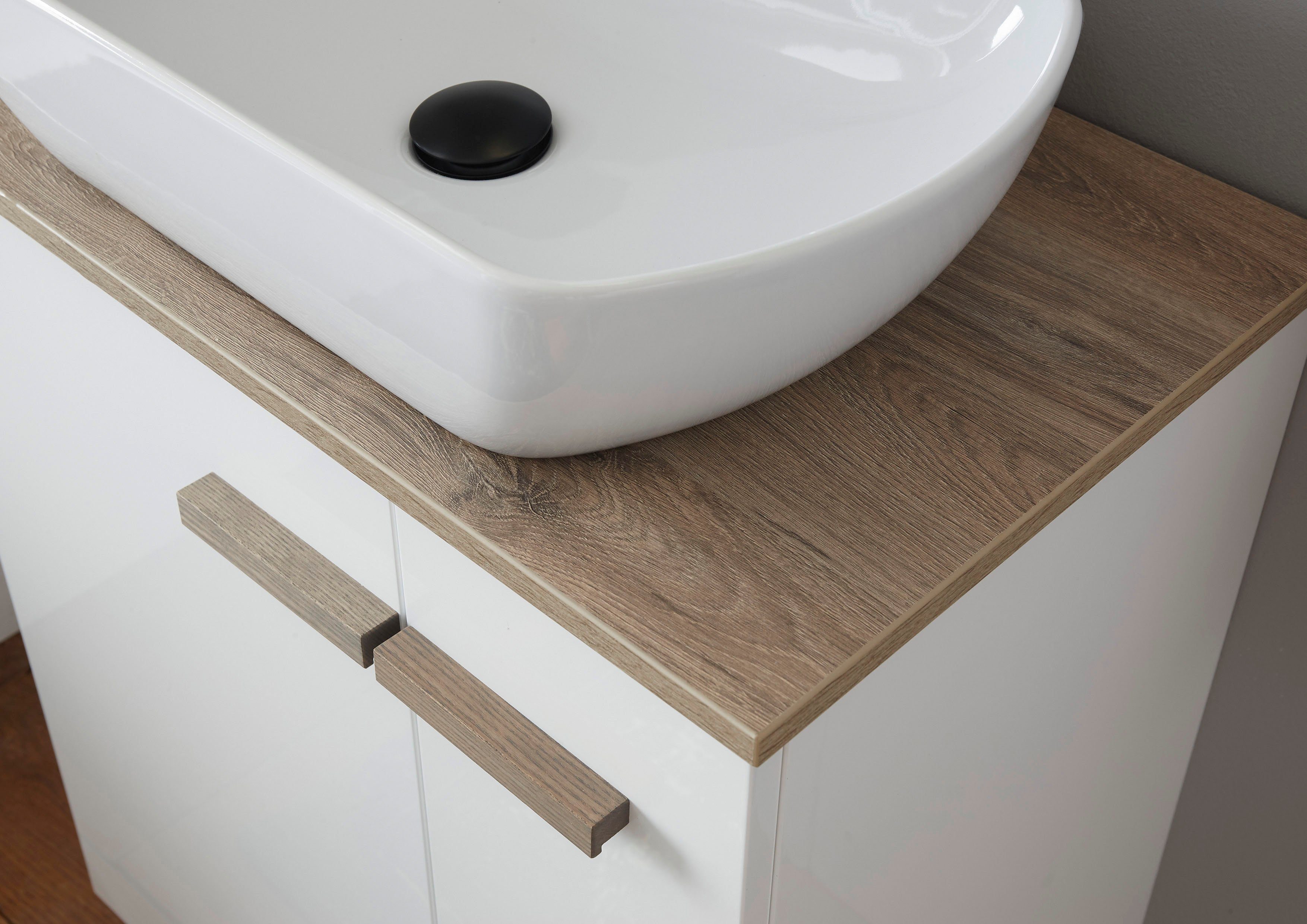 Places of Style Badkamerserie SOLiD, badkamermeubelset, badkamer in modern ontwerp, 2-delige badkamer (2-delig)