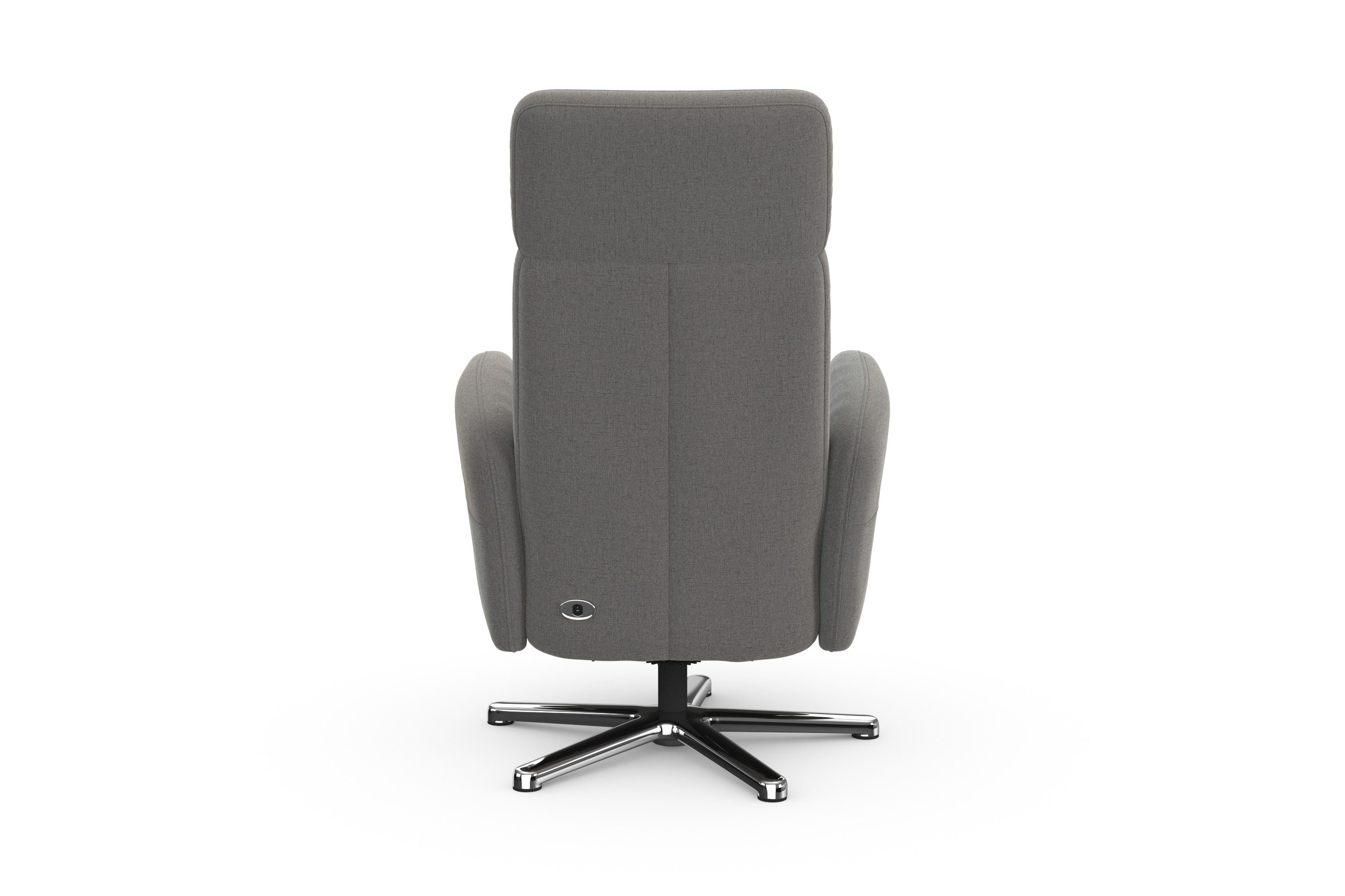 sit&more Relaxfauteuil Grenoble, incl. hoofdsteunverstelling en bekabelde afstandsbediening