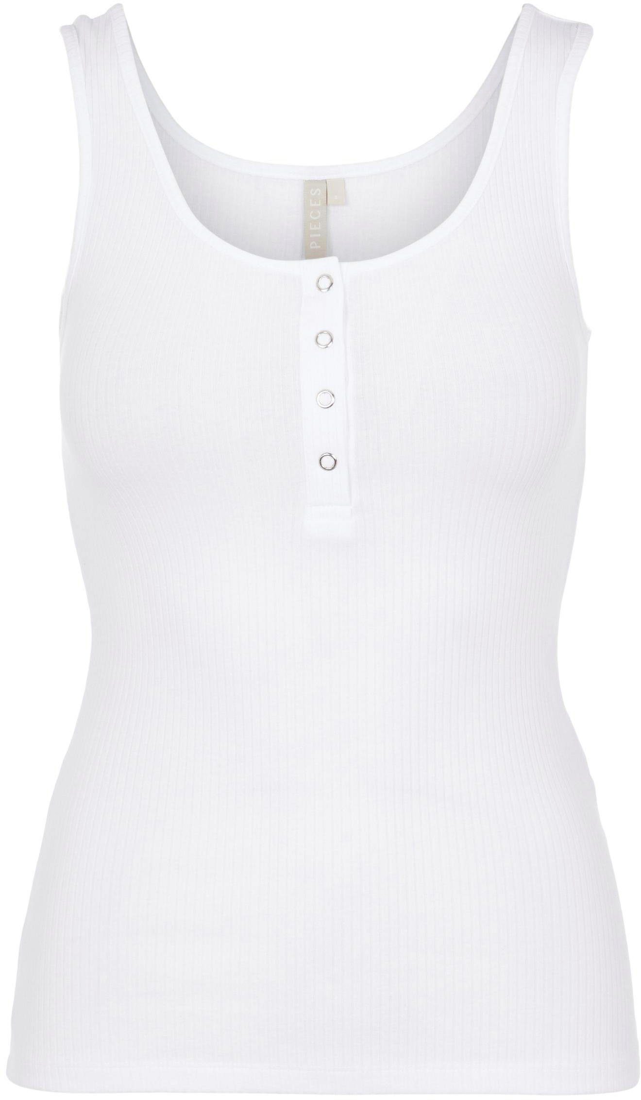 pieces Tanktop PCKITTE TANK TOP NOOS BC dames tanktops maat M (38) wit