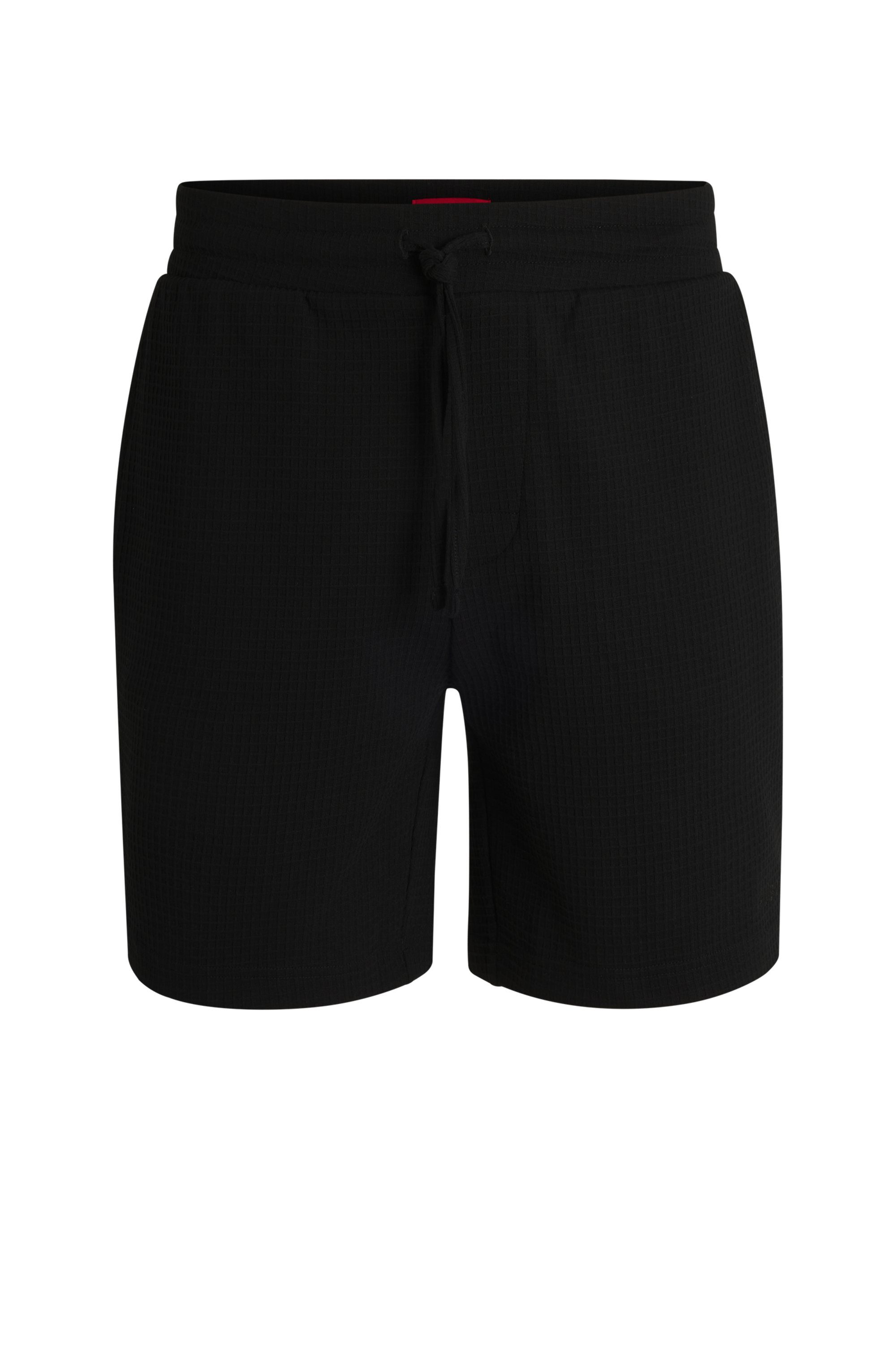 HUGO underwear Pyjamashort Austin Short met een rijgkoord