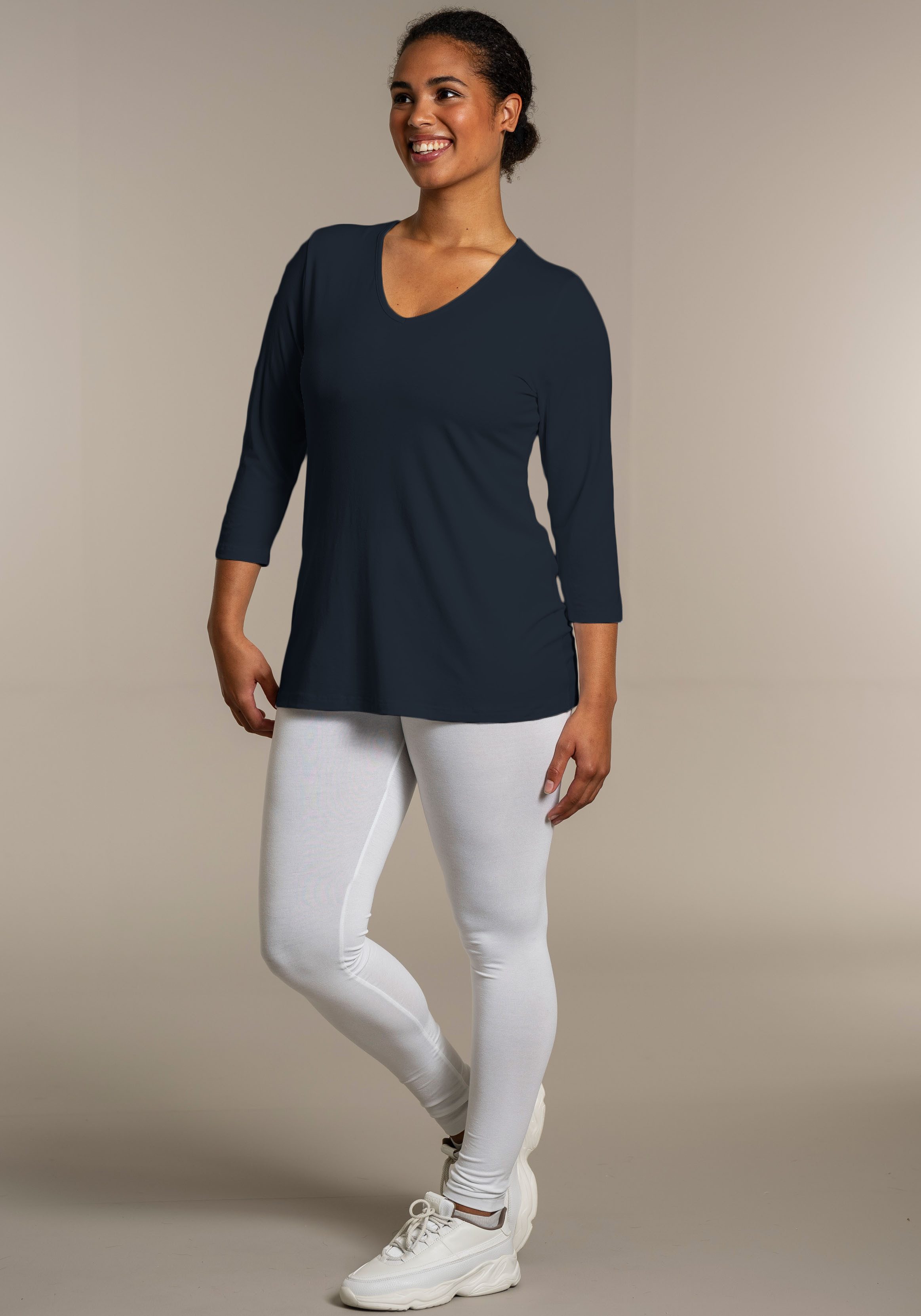 SANDGAARD Shirt met 3/4 mouwen met 3/4-mouwen