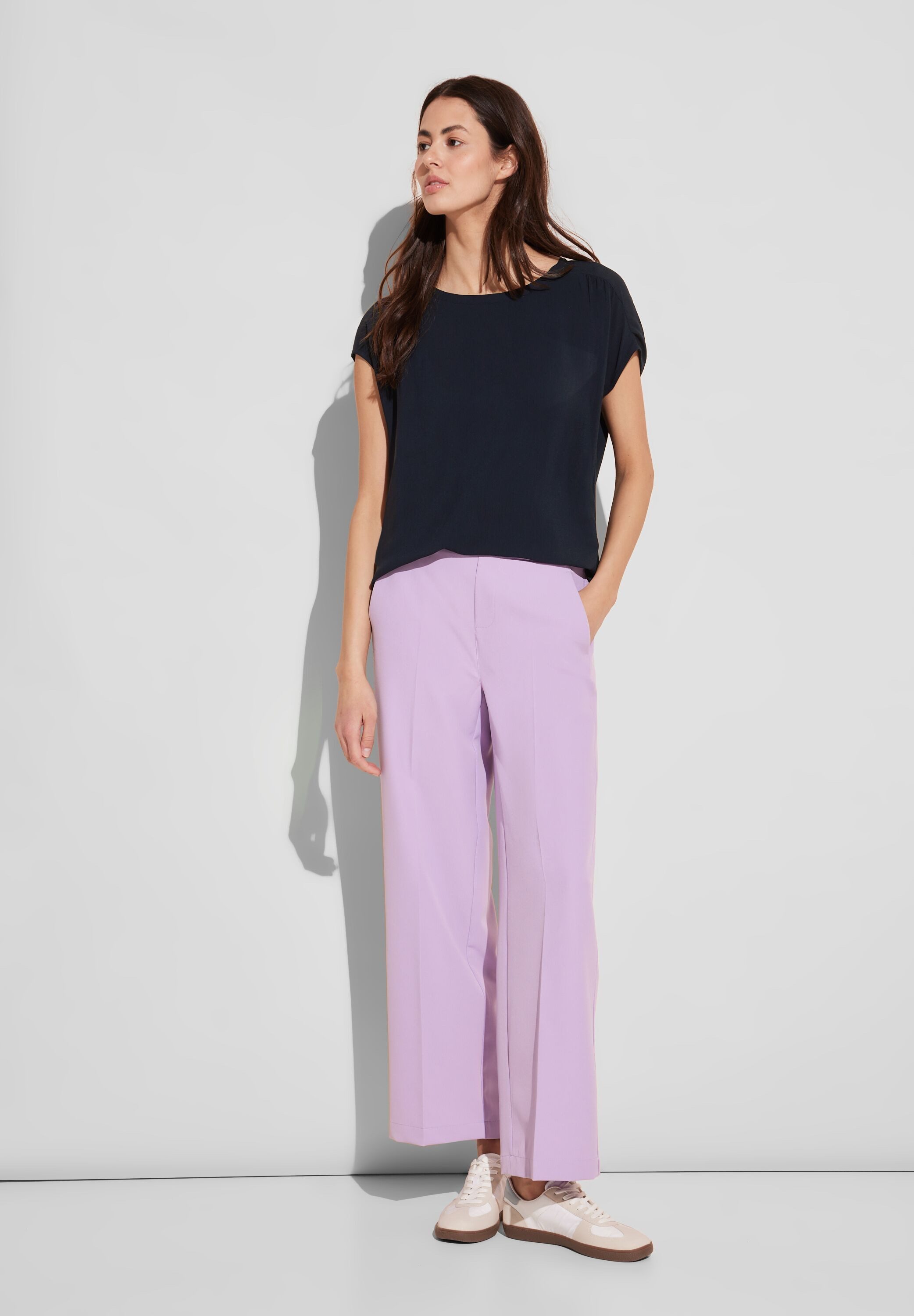 STREET ONE Shirttop met ruches