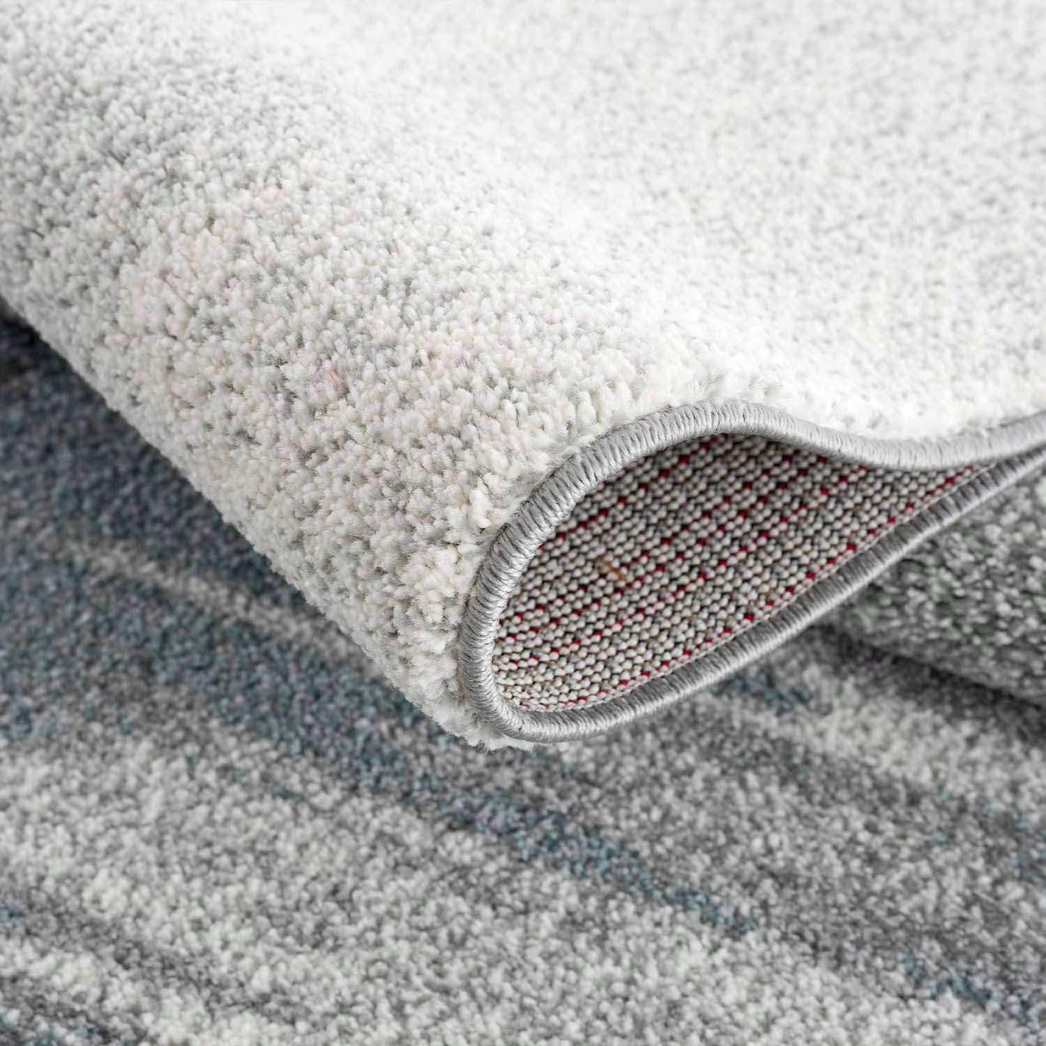 Carpet City Vloerkleed Savanna 9368 Vlakke pool, met zeilbootmotief, grijs