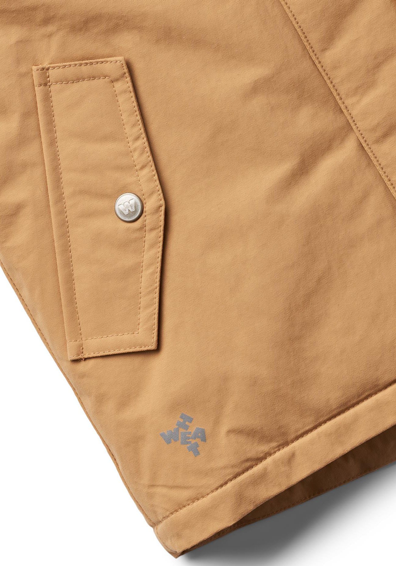 WHEAT Outdoorjack Jacket Kasper Tech waterdicht, ademend en licht gewatteerd