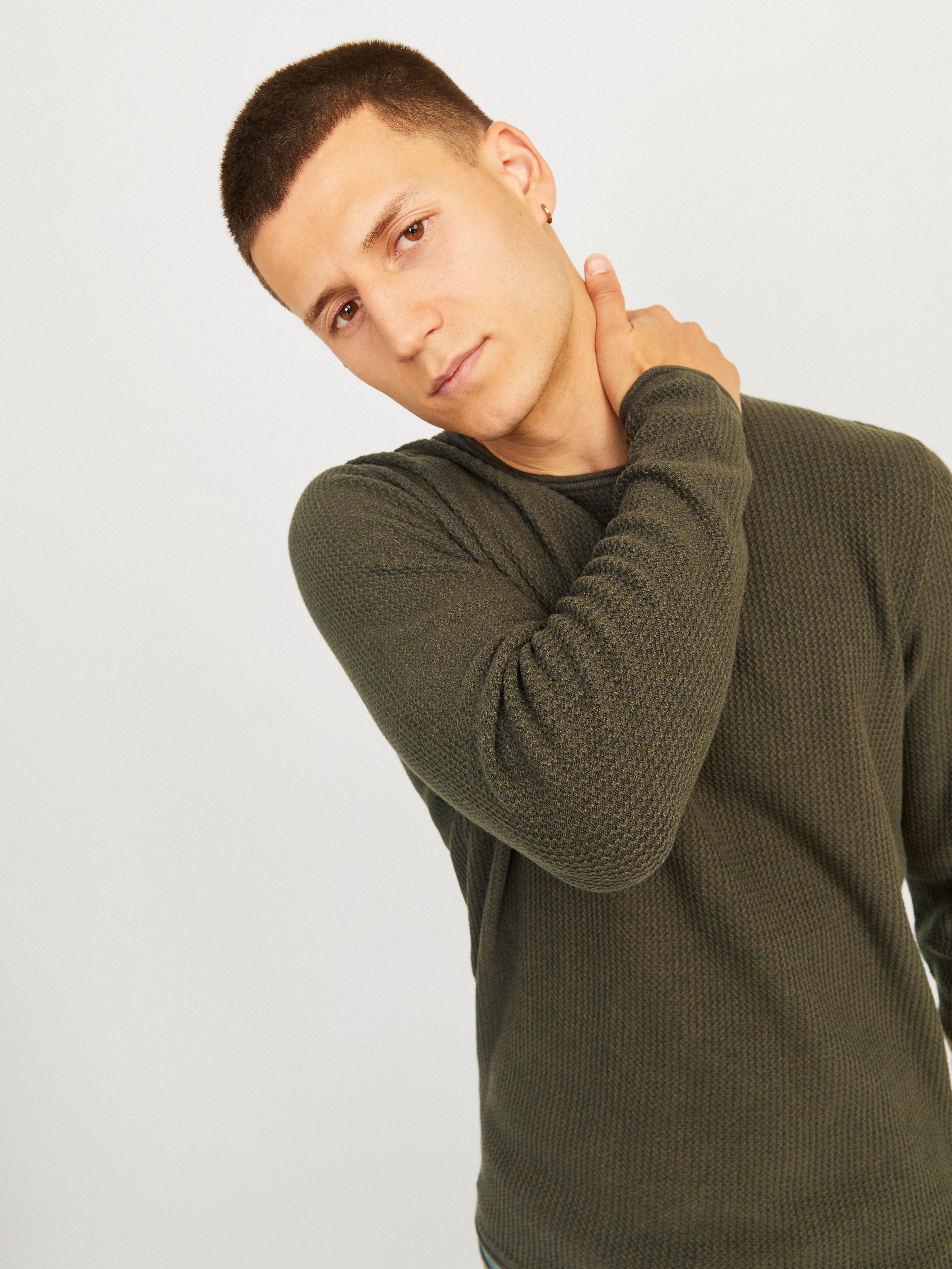 Jack & Jones Trui met ronde hals JJECOOPER KNIT CREW NECK NOOS