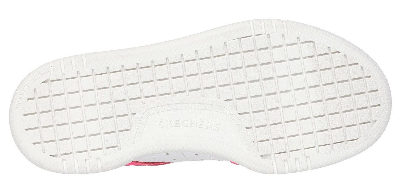 Skechers Kids Sneakers QUICK STREET , retro sneaker met klittenbandsluiting, maat sjabloon om te downloaden