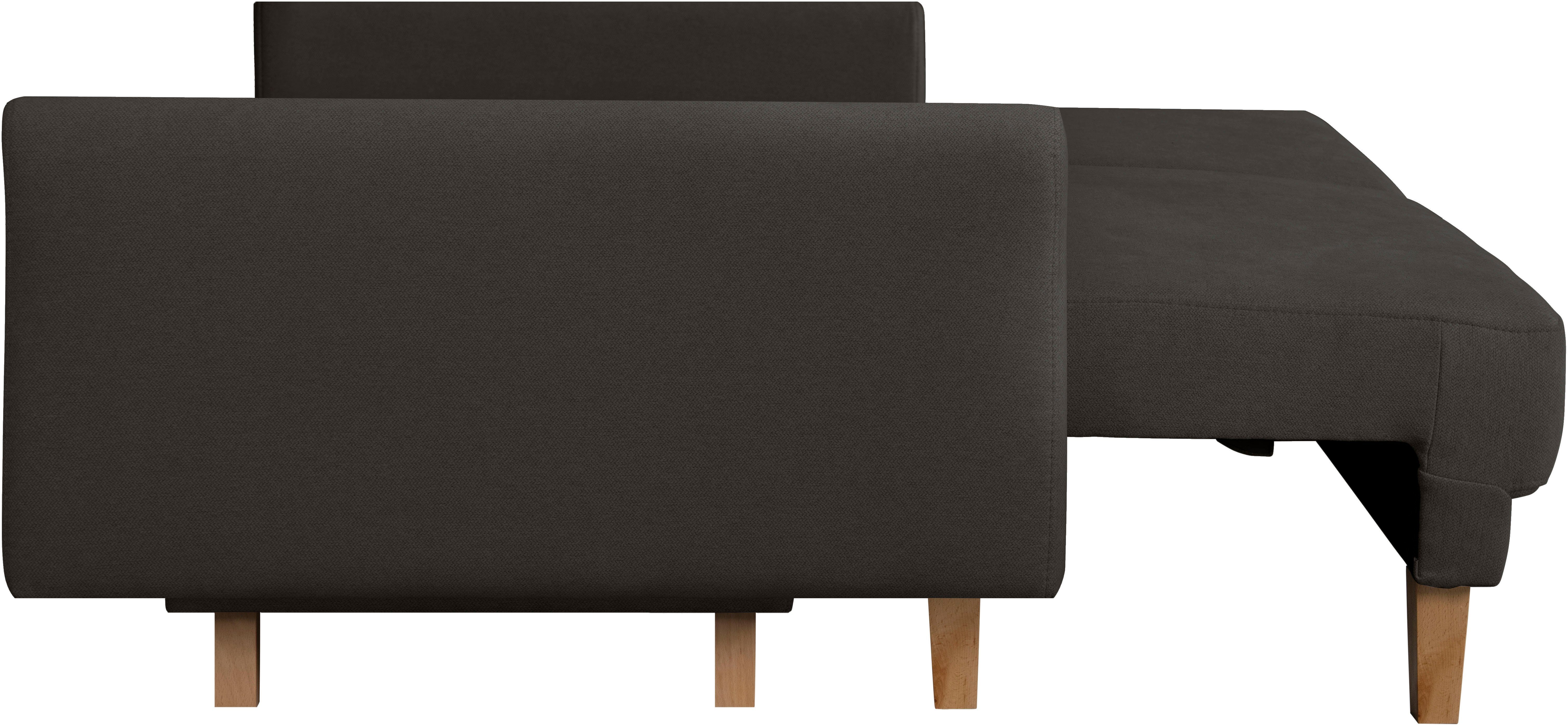 Home affaire 3-zitsbank TRIPLO optioneel slaapbank met bedlade, afmetingen B/D/H: 215/100/89 cm