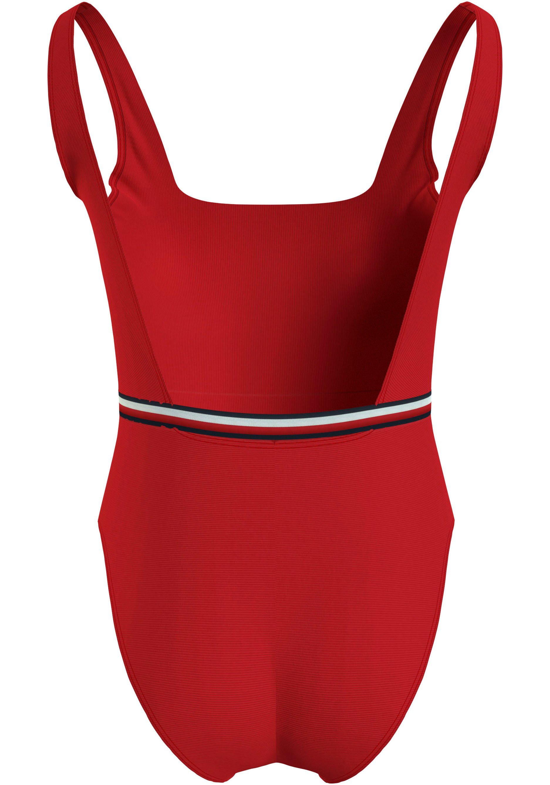 Tommy Hilfiger Swimwear Badpak SQUARE NECK ONE PIECE