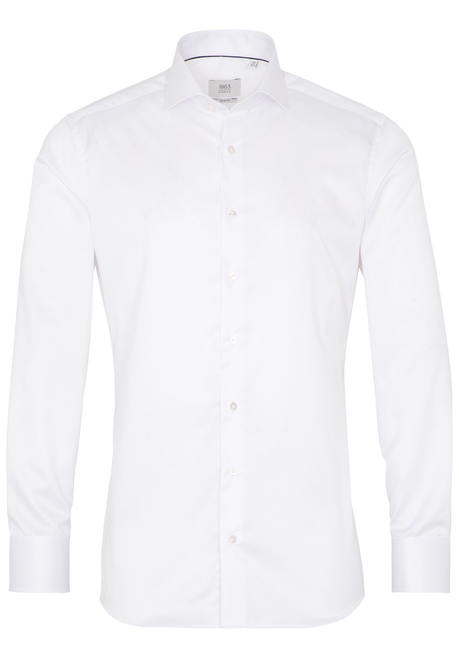 Eterna Overhemd met lange mouwen Slim fit NON IRON (strijkvrij)