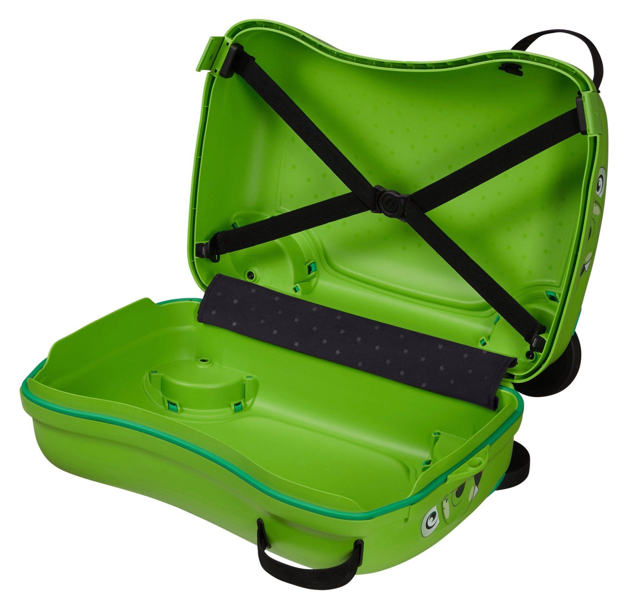 Samsonite Kinderkoffer DREAM2GO DINOSAUR D. Kindertrolley kinderbagage handbagage om op te zitten en te trekken