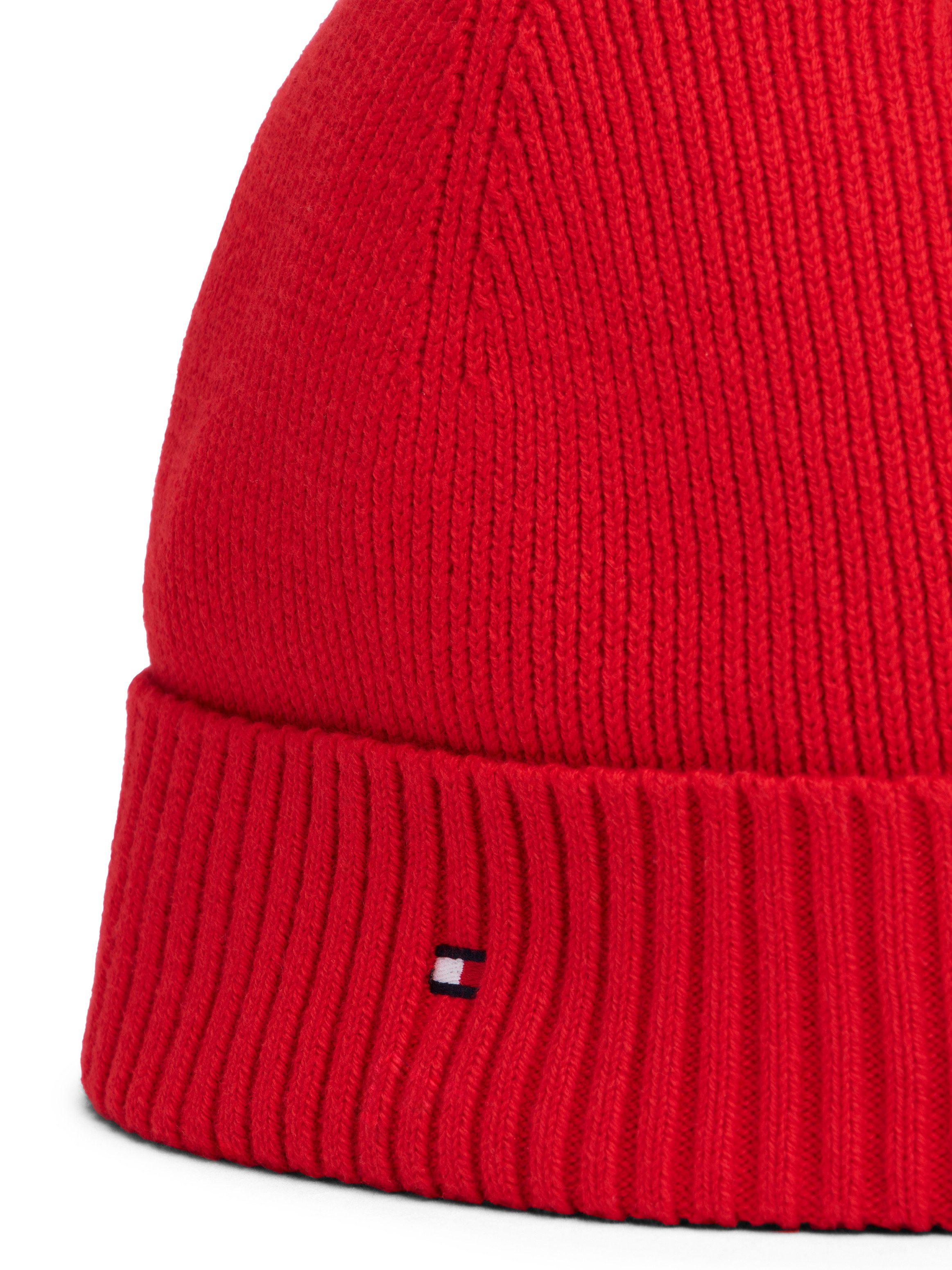 Tommy Hilfiger Gebreide muts TH FLAG PIMA COTTON BEANIE