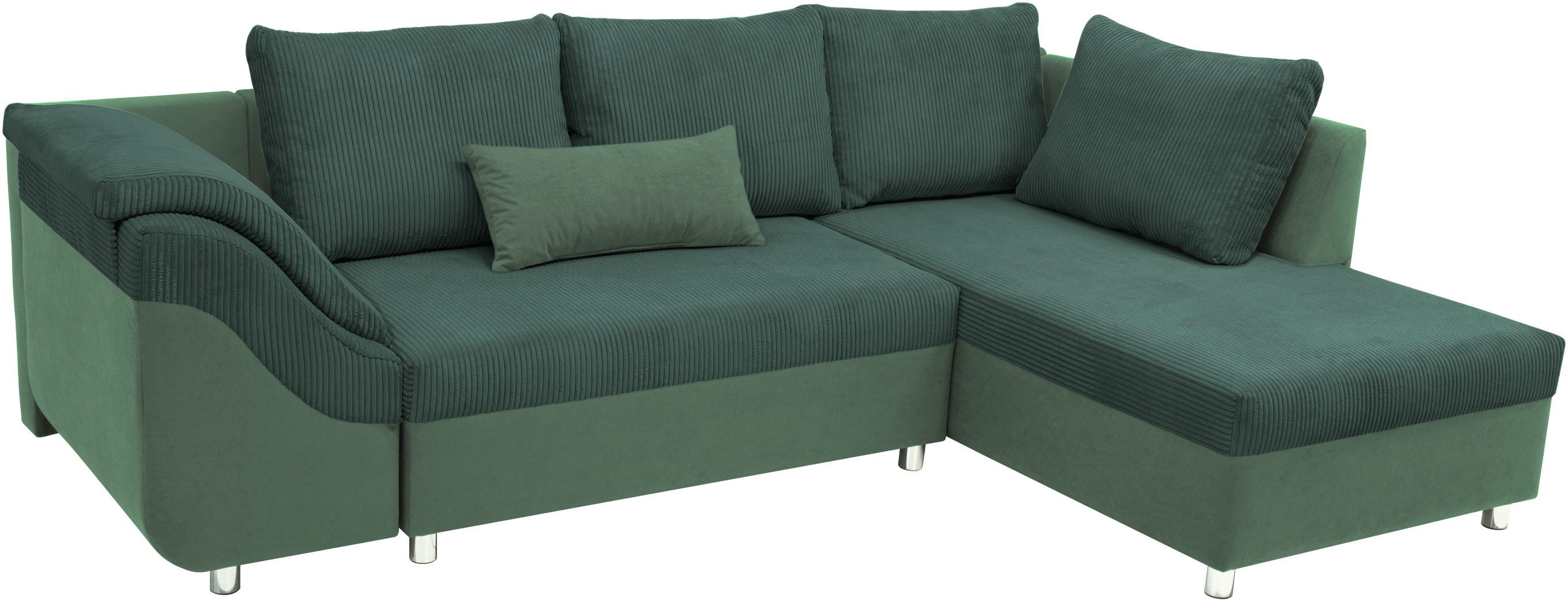 COLLECTION AB Hoekbank Sally L-vorm met en zonder slaapfunctie, inclusief losse rug- en sierkussens