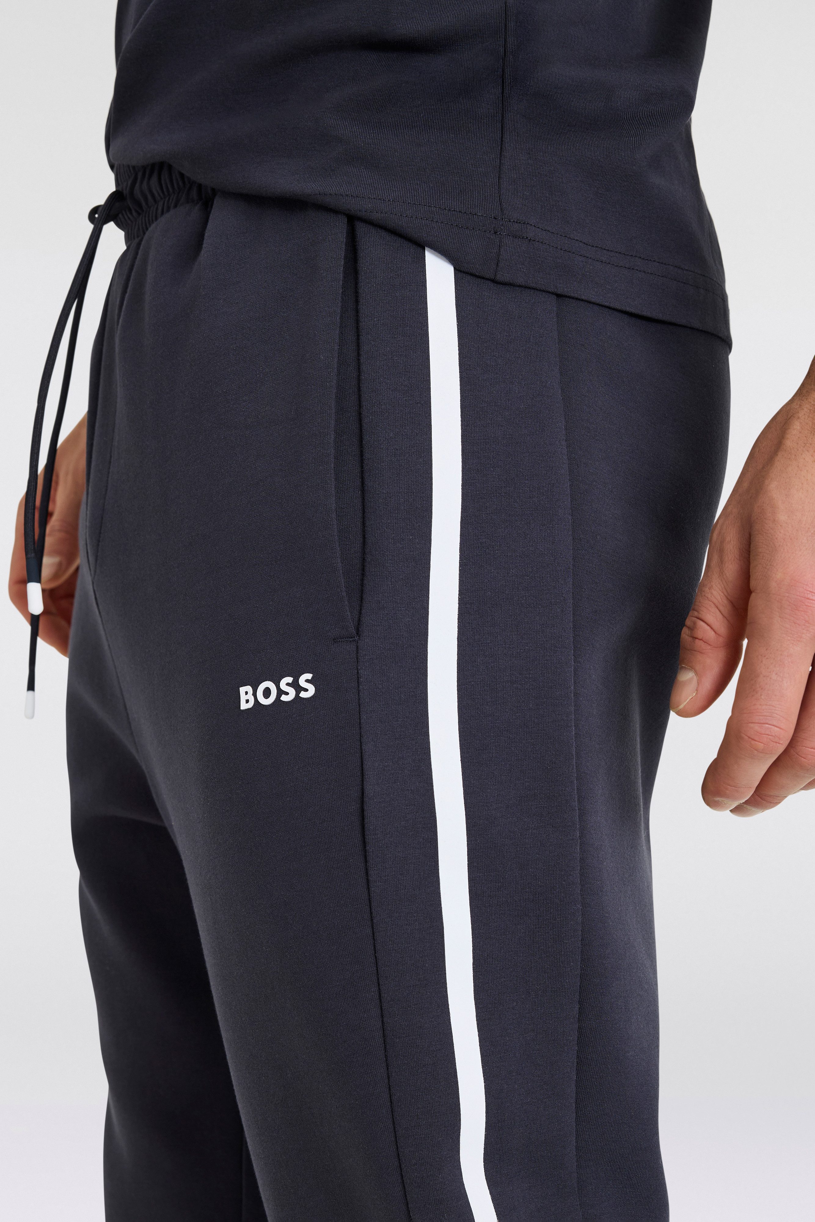 BOSS GREEN Joggingbroek Hadikonos met boss logo-opdruk