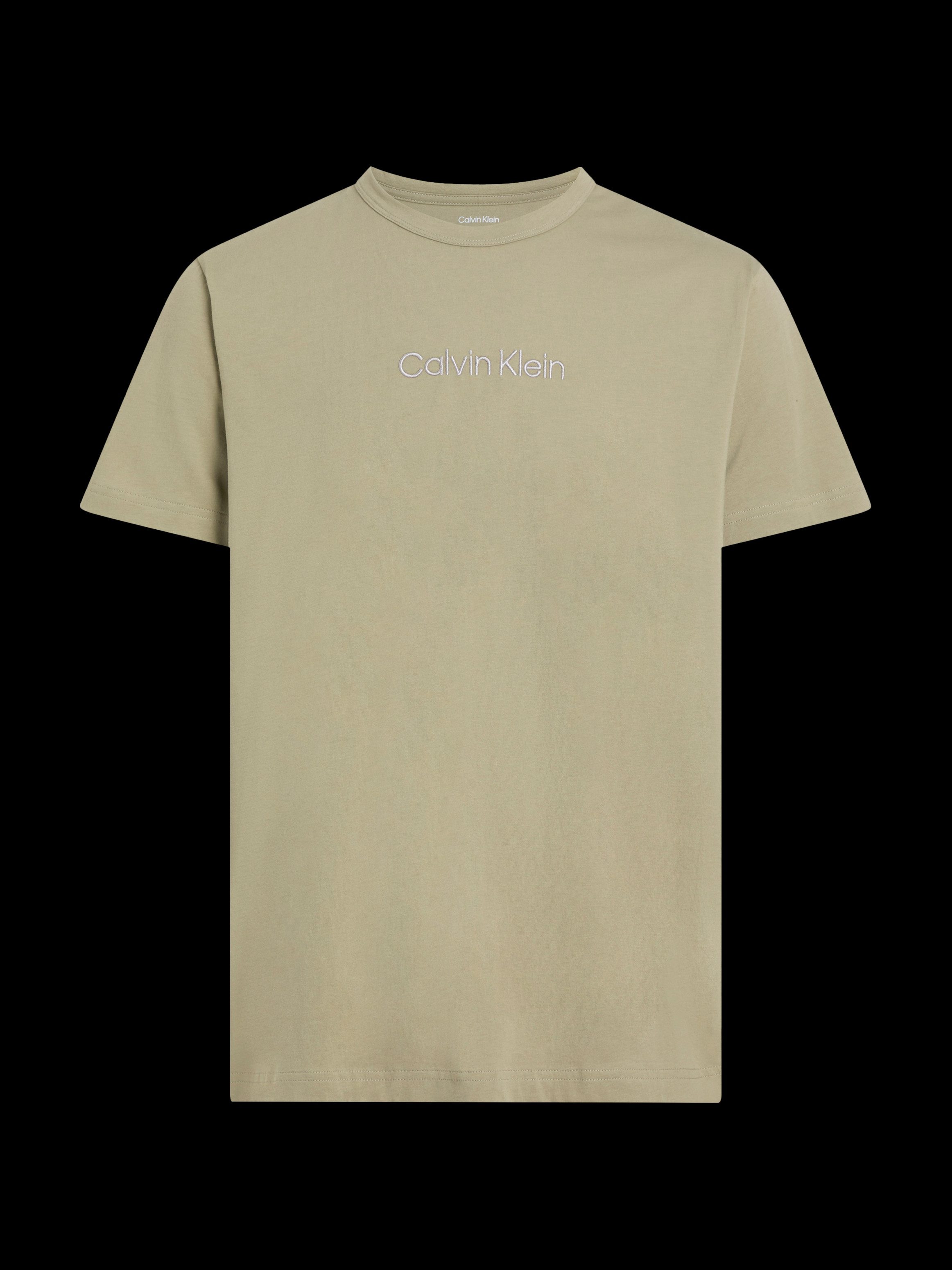 Calvin Klein T-shirt S/S CREW NECK met logo-opschrift