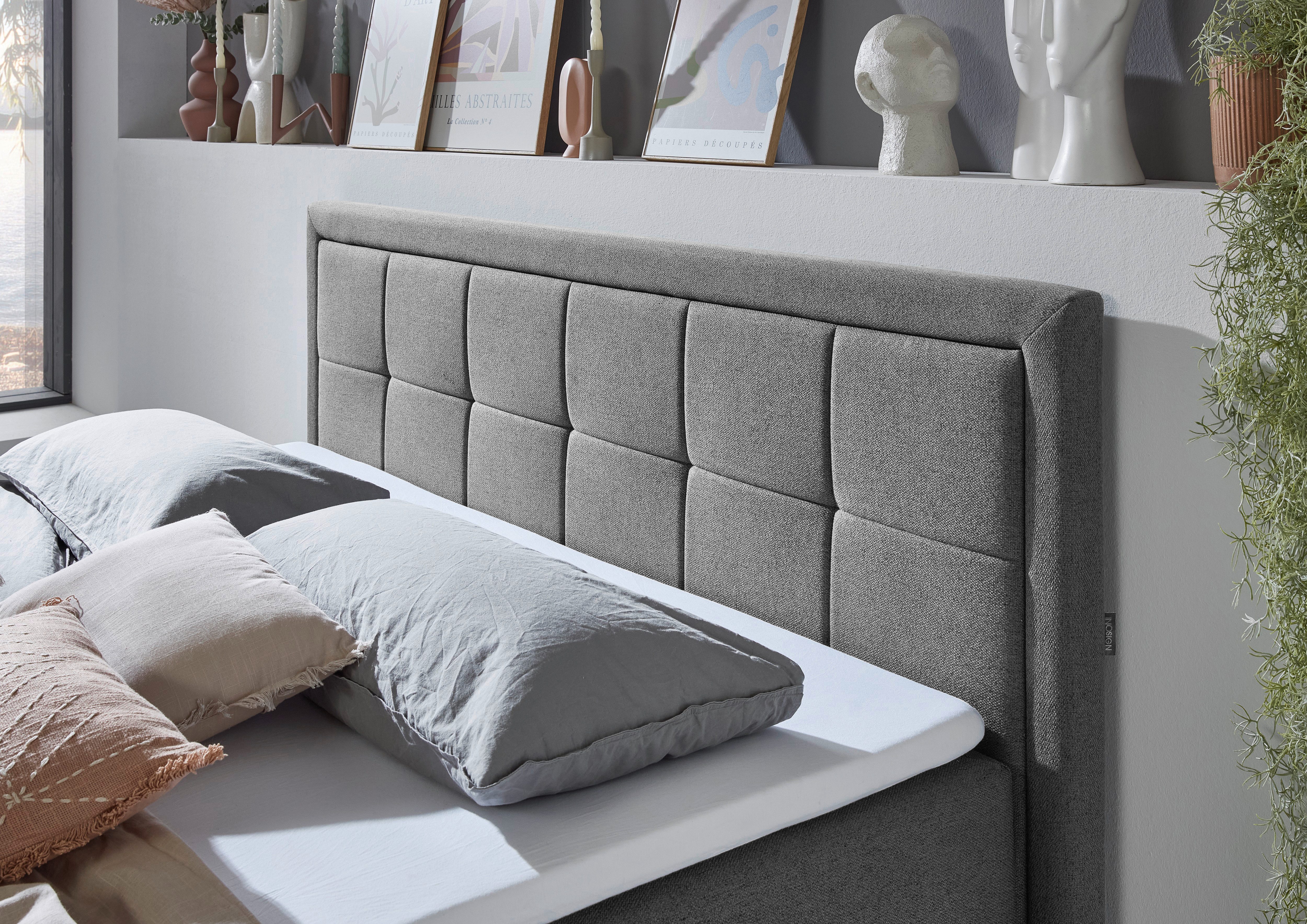 INOSIGN Boxspring Fergus met bedkist, incl. topmatras