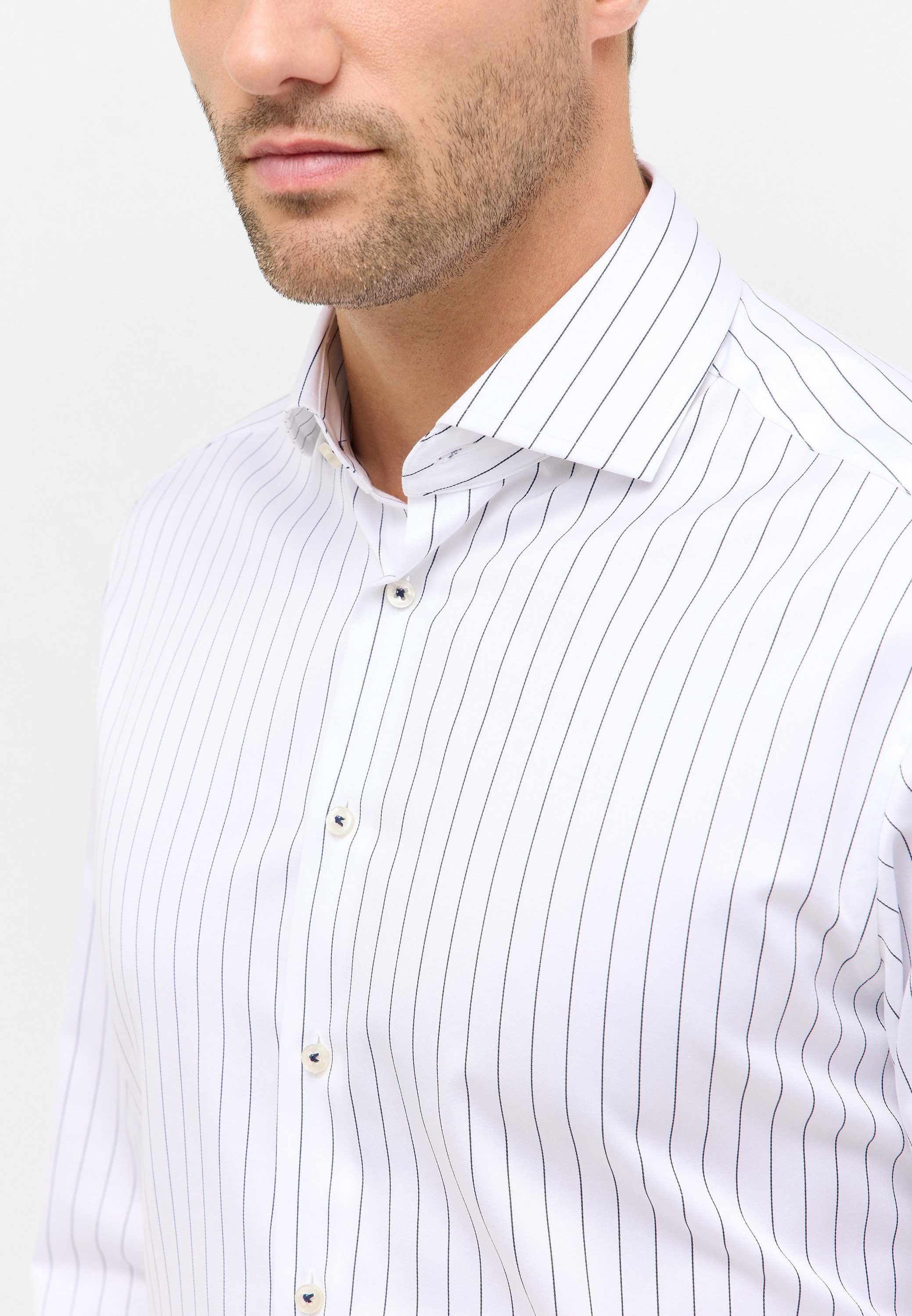 Eterna Overhemd met lange mouwen MODERN FIT NON IRON (strijkvrij)