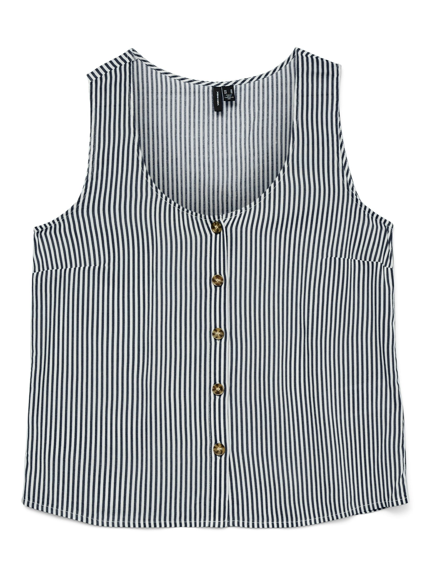Vero Moda Top VMBUMPY SL SHIRT WVN GA NOOS