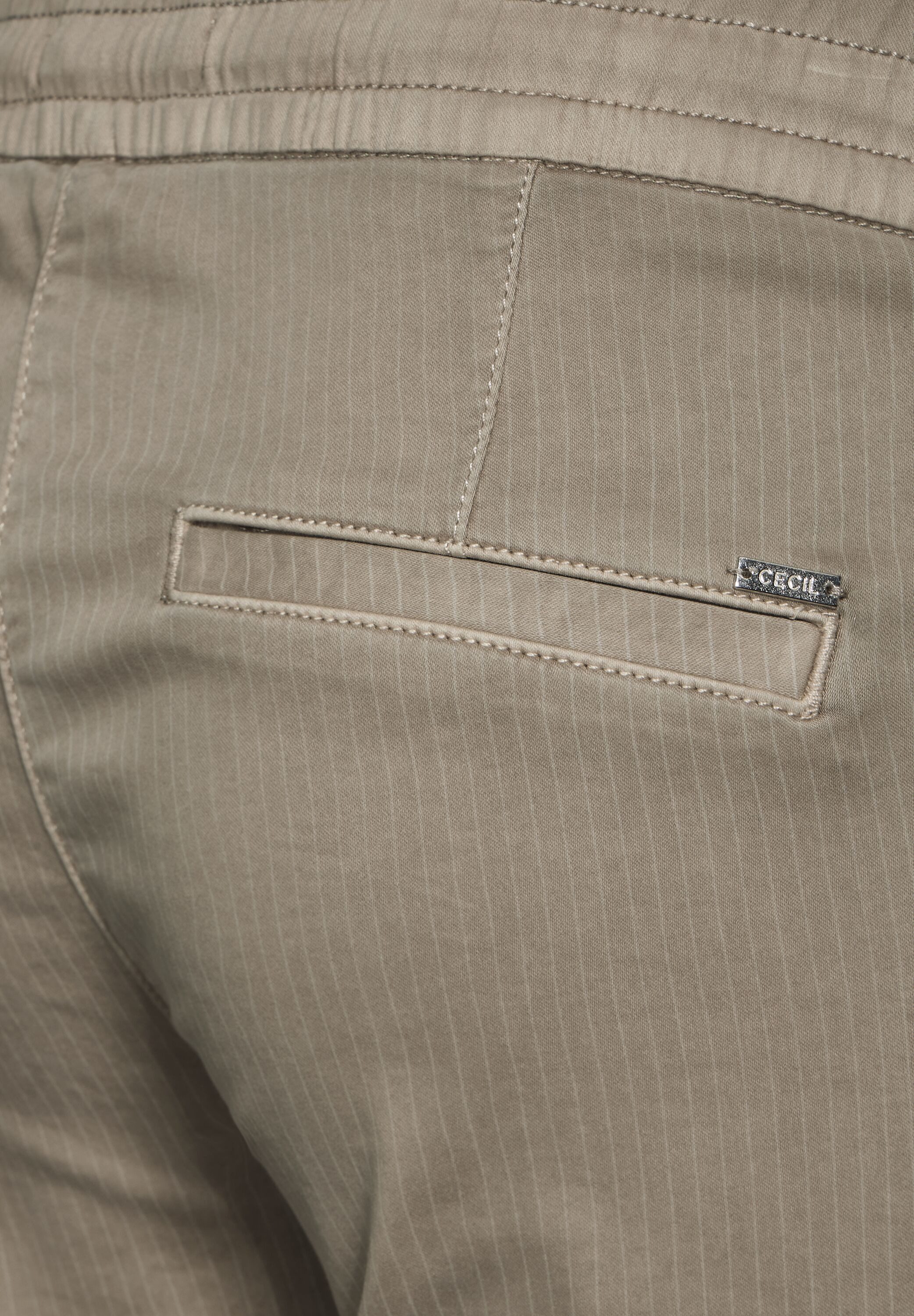 Cecil Joggingbroek Stijl Tracey met fijne strepen