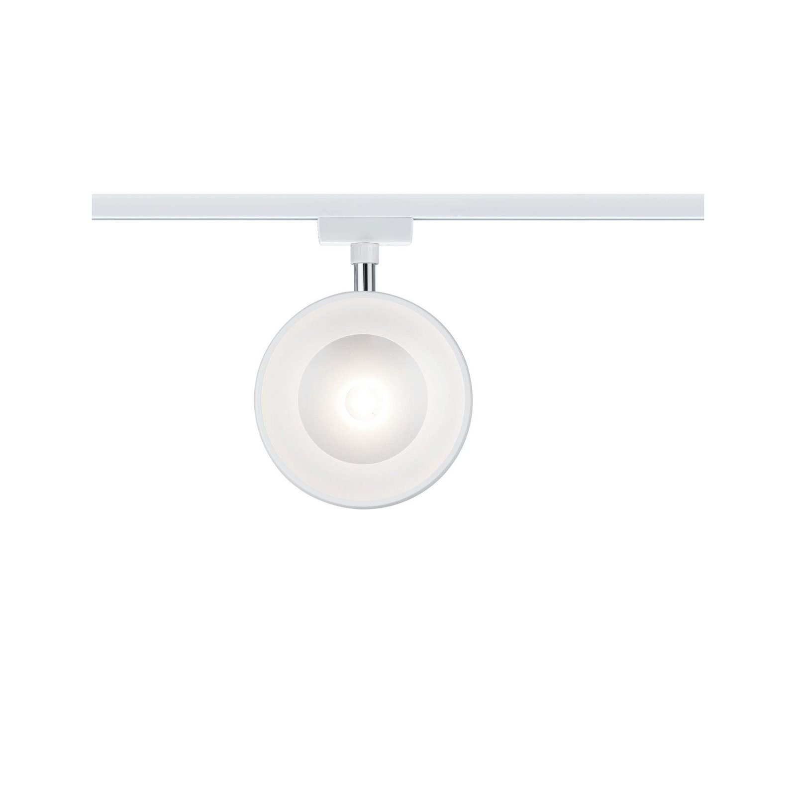 Paulmann Railsysteem-lampen URail rail spot Arena 800lm 14W 2700K 230V Zwart mat, Chroom