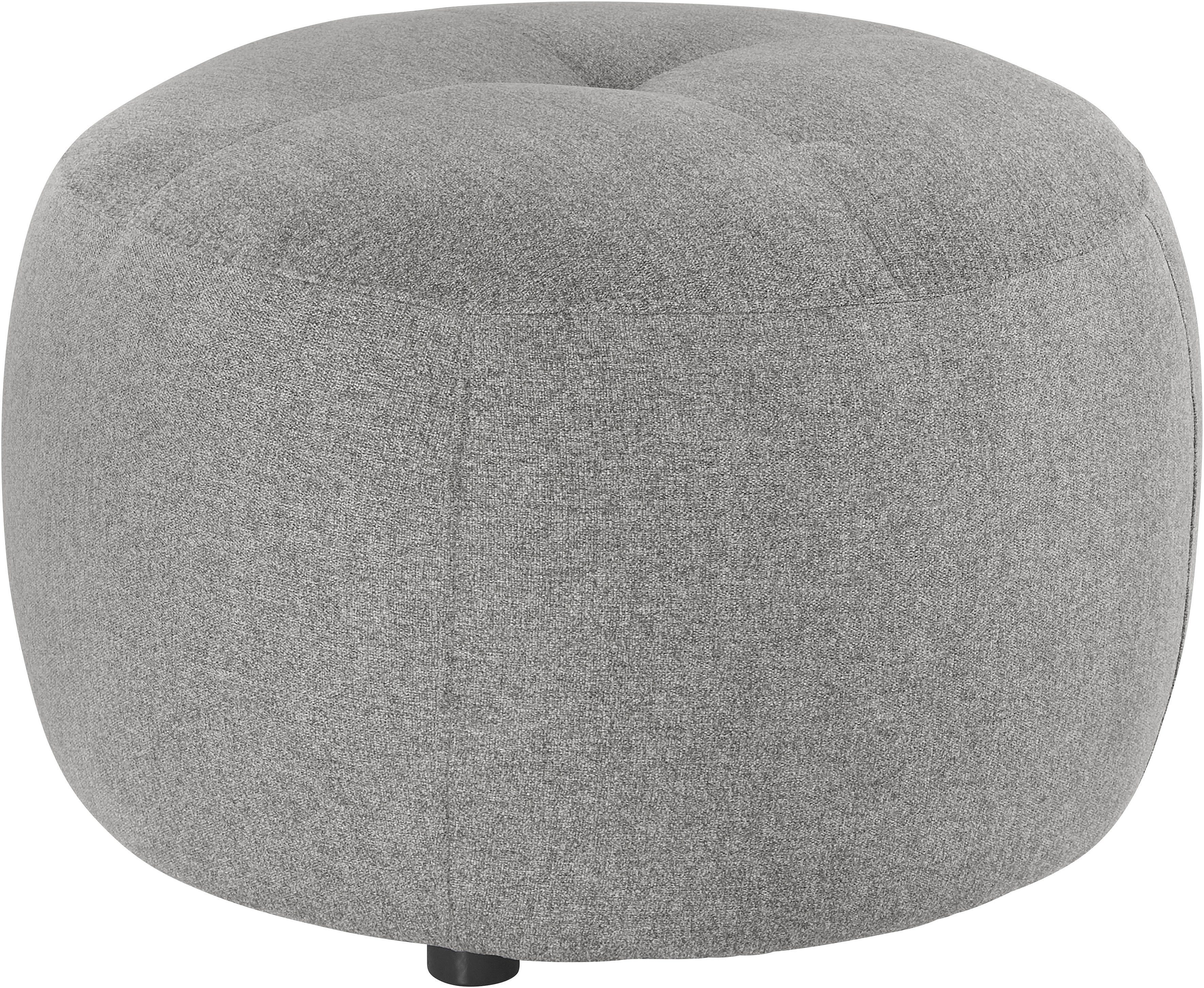 INOSIGN Hocker Lounis Ronde hocker in 2 afmetingen, "soft clean" voor het gemakkelijk reinigen met water