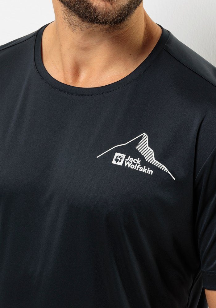 Jack Wolfskin T-shirt PEAK GRAPHIC T M